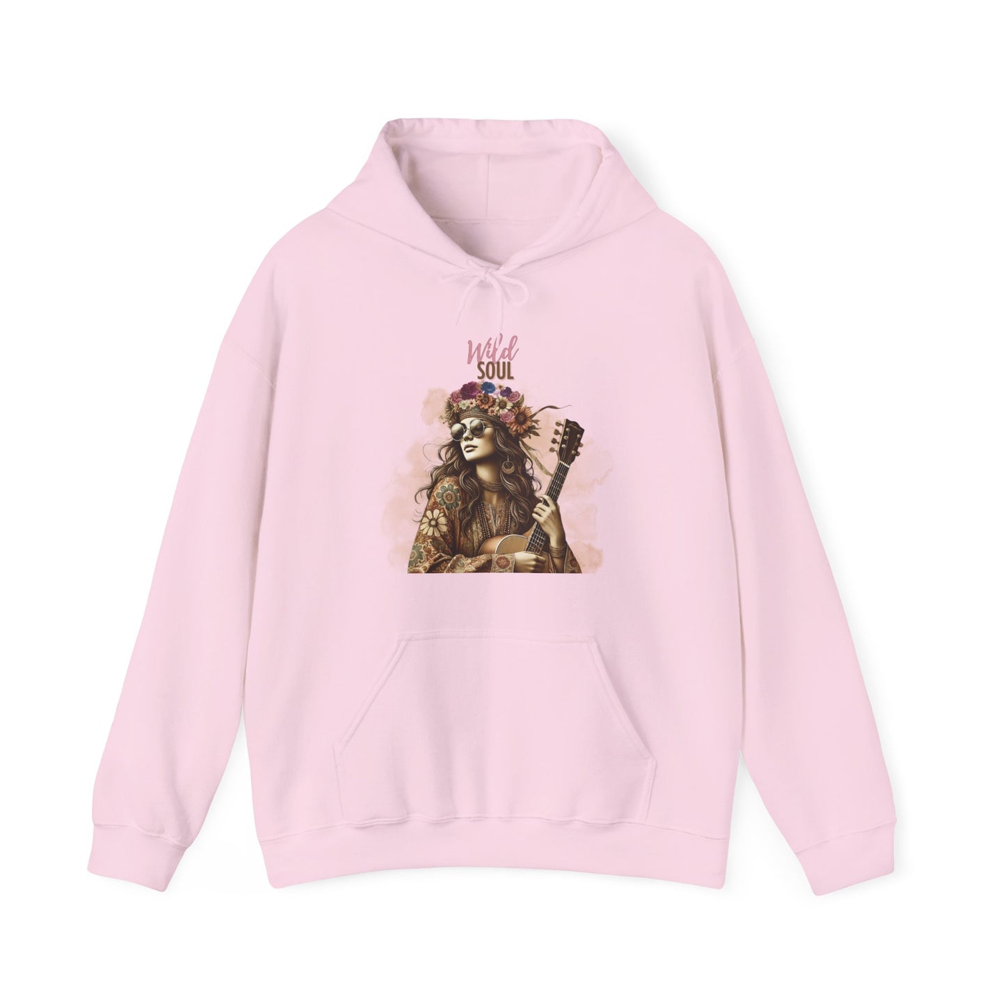 WILD SOUL- Unisex Heavy Blend Hooded Sweatshirt (VARIETY OF COLORS) “Stay Wild Hoodie — Cozy Boho Top Pick Streetwear”