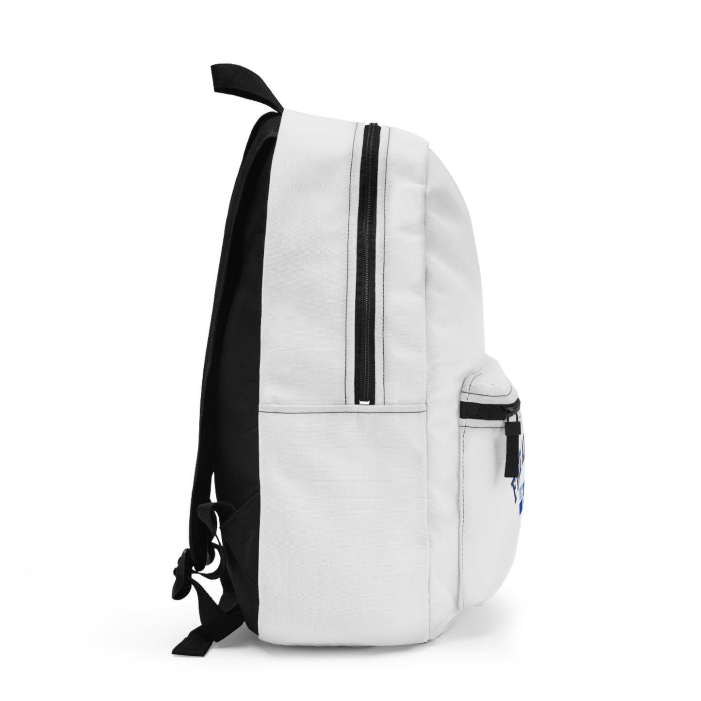 FIRE AND DRIP VARSITY LEAGUE - Empire Backpack (WHITE)"Lightweight Travel Essential"