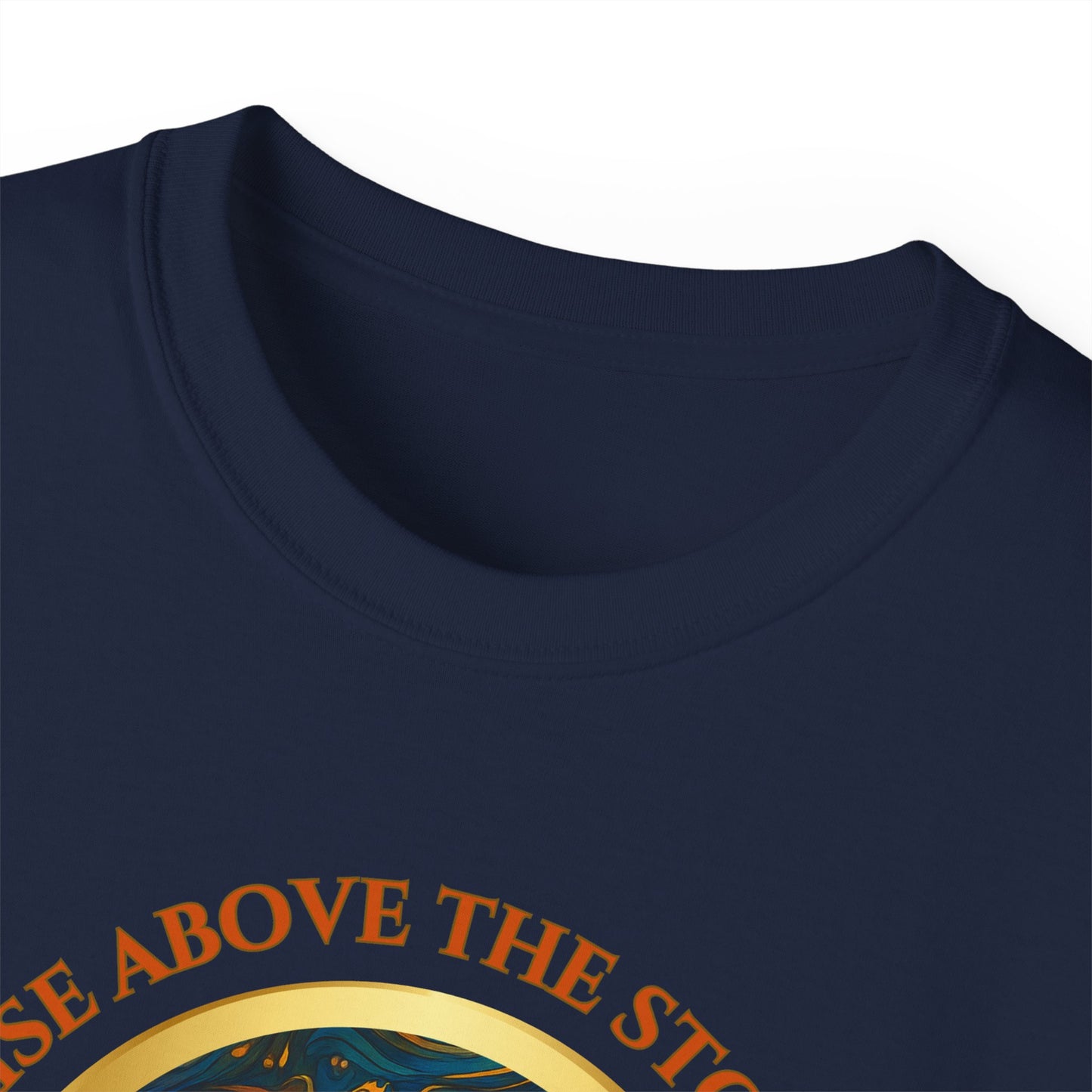 RISE ABOVE THE STORM-AND YOU WILL FIND THE SUNSHINE - T Shirt! "Inspirational Mind Set"