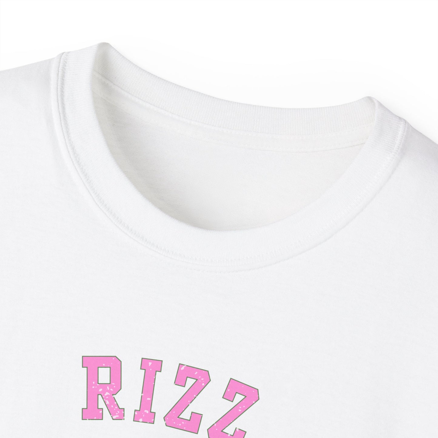 RIZZ UNIVERSITY #10 VARSITY LEAGUE - T-Shirt! “Style focused Shirt for College, Weekends & Beyond”