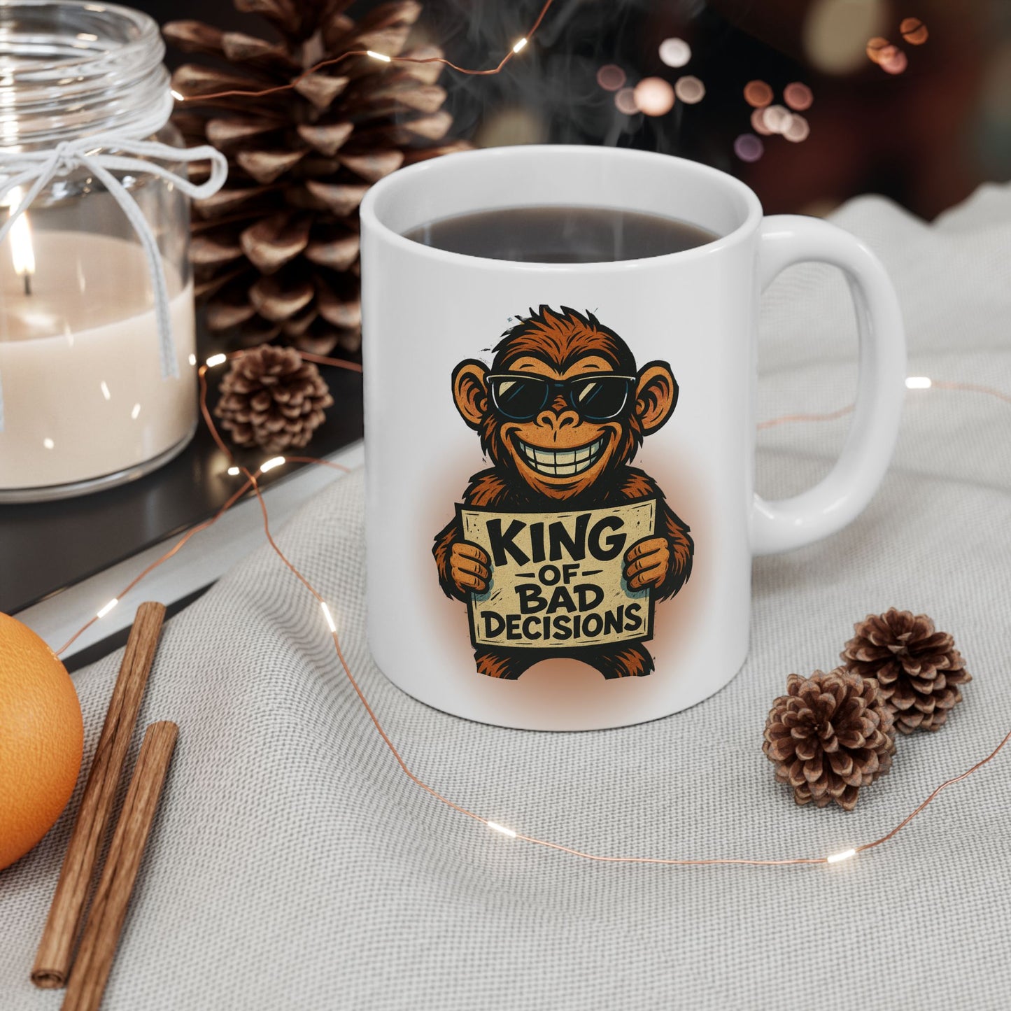 KING OF BAD DECISIONS- Ceramic Mug 11oz