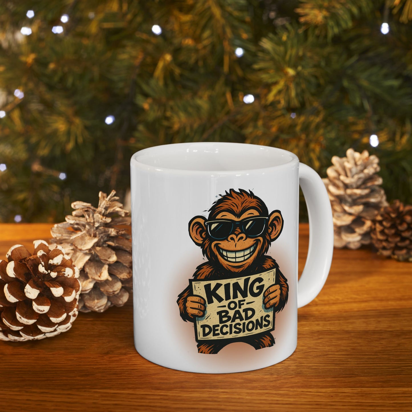 KING OF BAD DECISIONS- Ceramic Mug 11oz