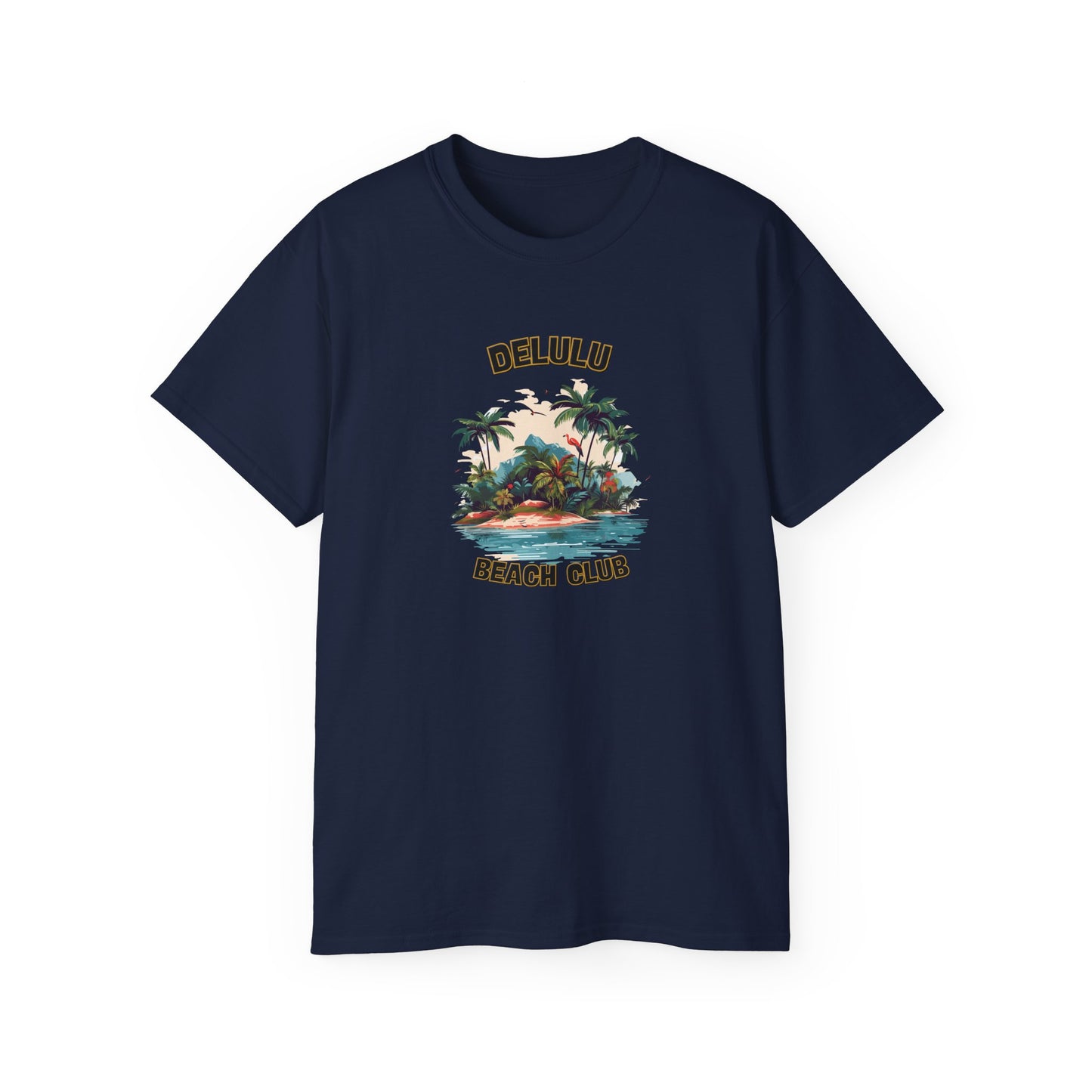 DELULU BEACH CLUB- T Shirt (VARIETY OF COLORS) “Jet Set in Streetwear Style”