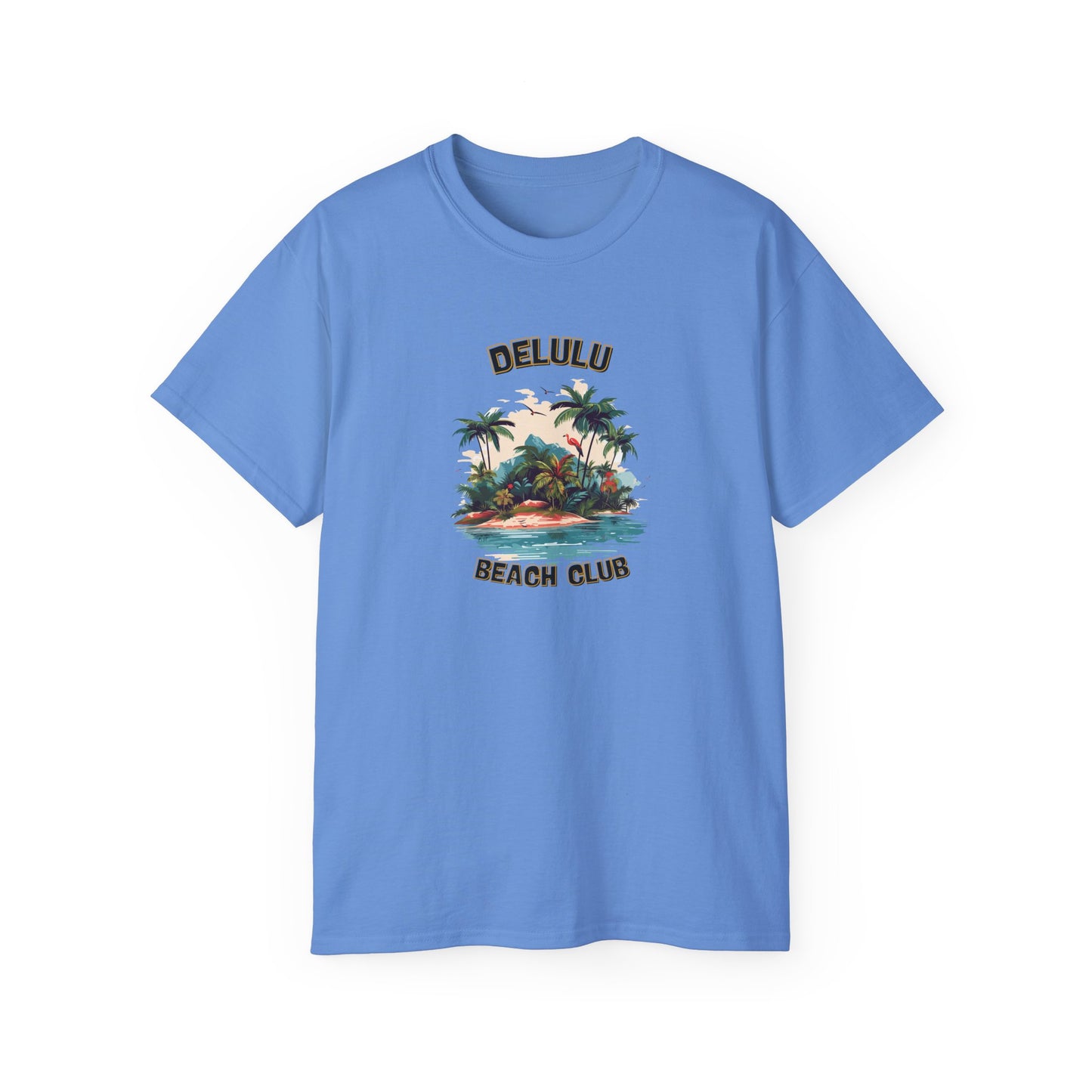 DELULU BEACH CLUB- T Shirt (VARIETY OF COLORS) “Jet Set in Streetwear Style”