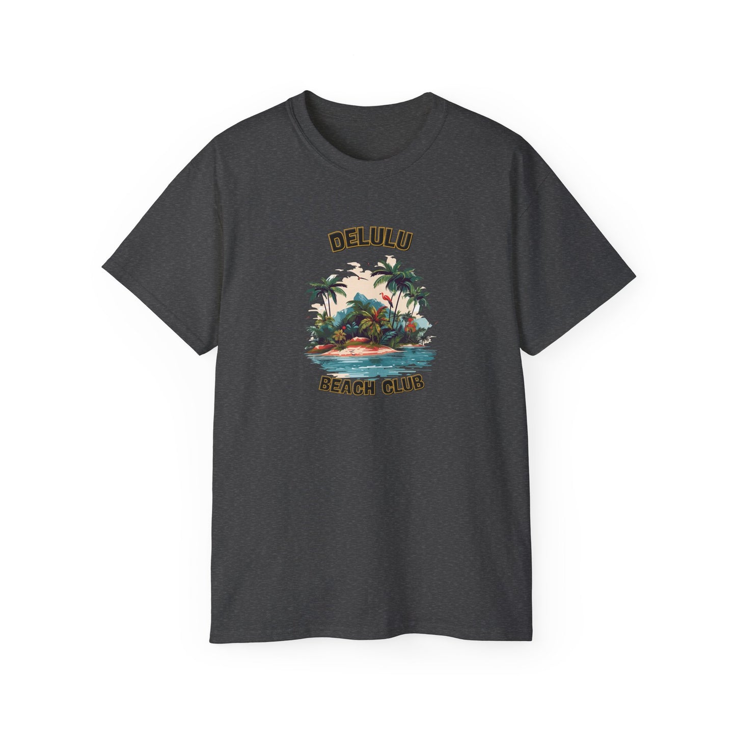 DELULU BEACH CLUB- T Shirt (VARIETY OF COLORS) “Jet Set in Streetwear Style”