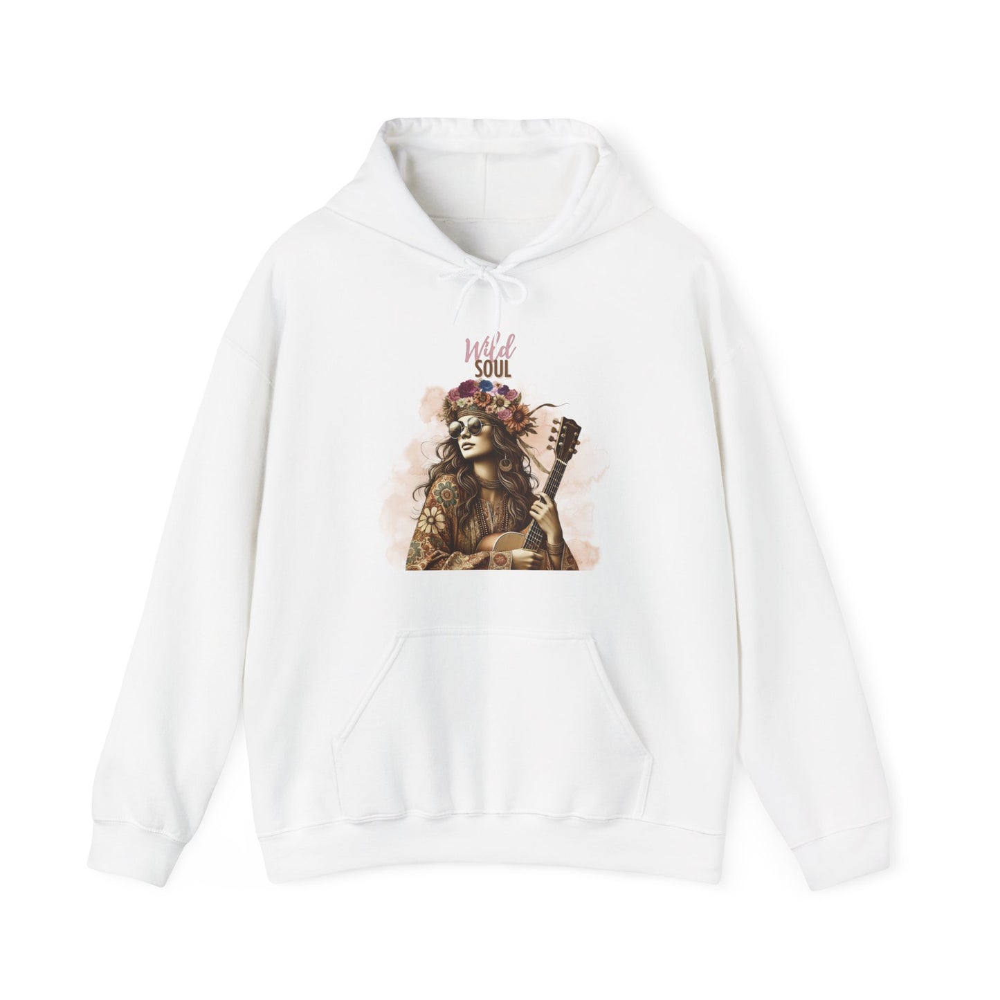 WILD SOUL- Unisex Heavy Blend Hooded Sweatshirt (VARIETY OF COLORS) “Stay Wild Hoodie — Cozy Boho Top Pick Streetwear”