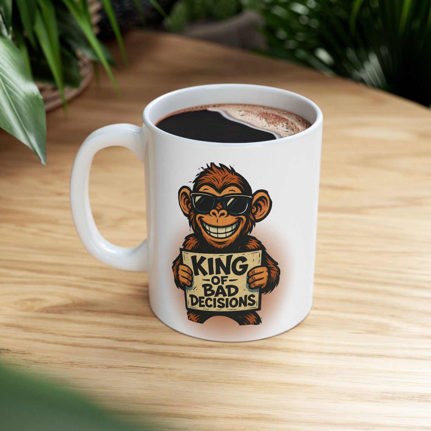 KING OF BAD DECISIONS- Ceramic Mug 11oz