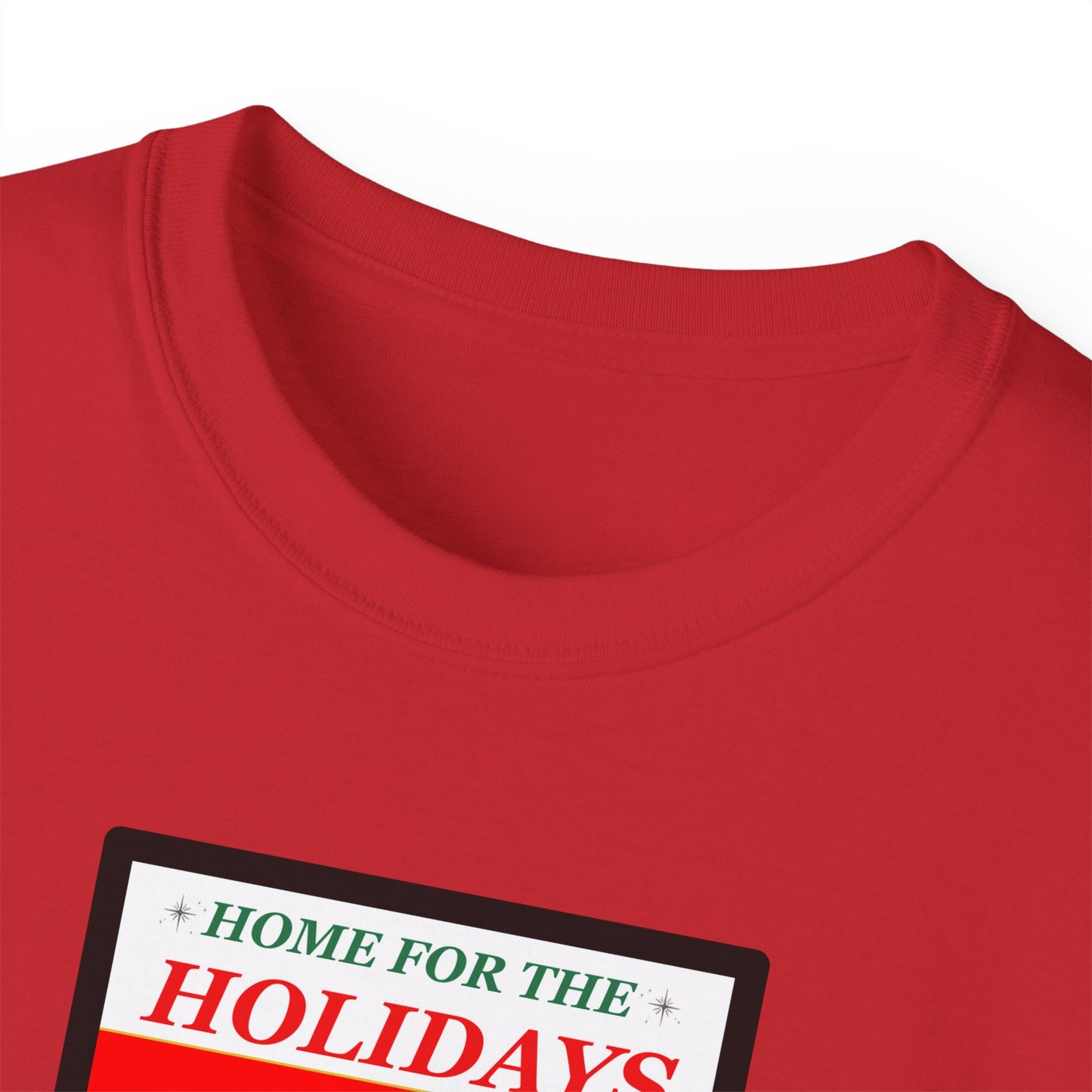 "HOME FOR THE HOLIDAYS-DRAMA ZONE"- - T Shirt (VARIETY OF COLORS) "Scary Family Vibes"