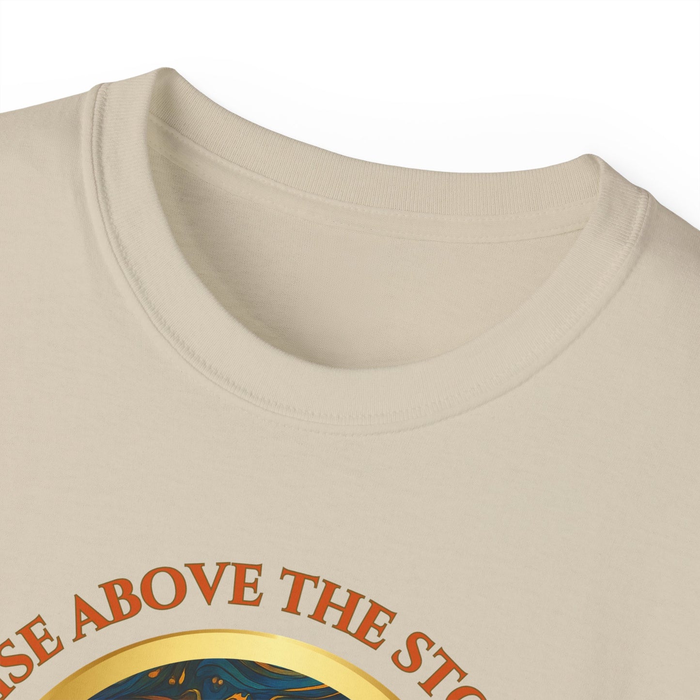 RISE ABOVE THE STORM-AND YOU WILL FIND THE SUNSHINE - T Shirt! "Inspirational Mind Set"