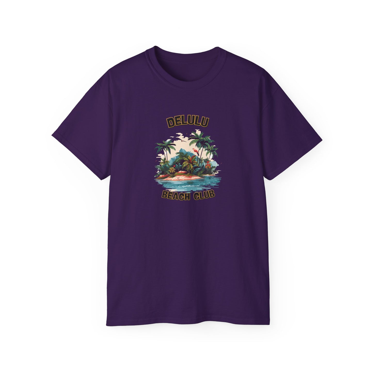 DELULU BEACH CLUB- T Shirt (VARIETY OF COLORS) “Jet Set in Streetwear Style”