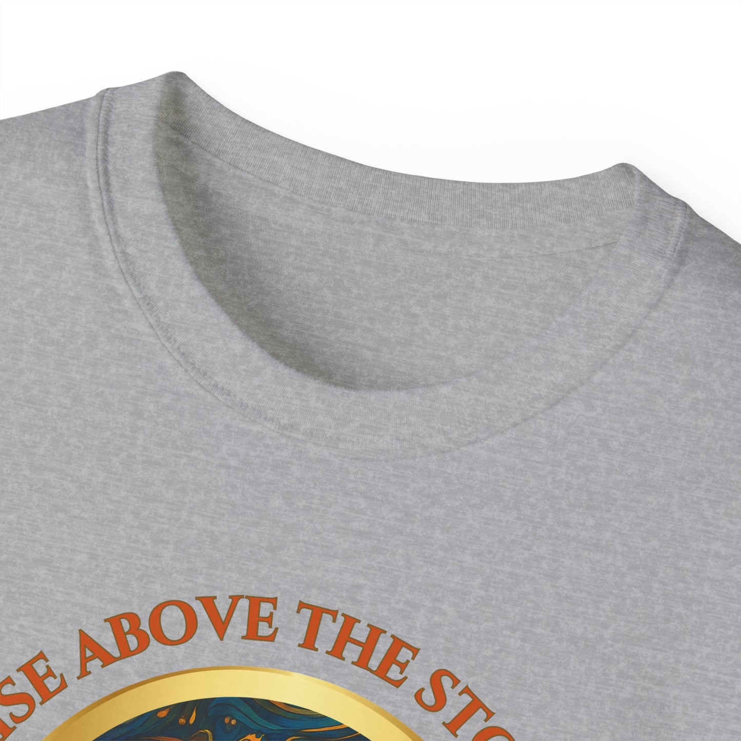 RISE ABOVE THE STORM-AND YOU WILL FIND THE SUNSHINE - T Shirt! "Inspirational Mind Set"