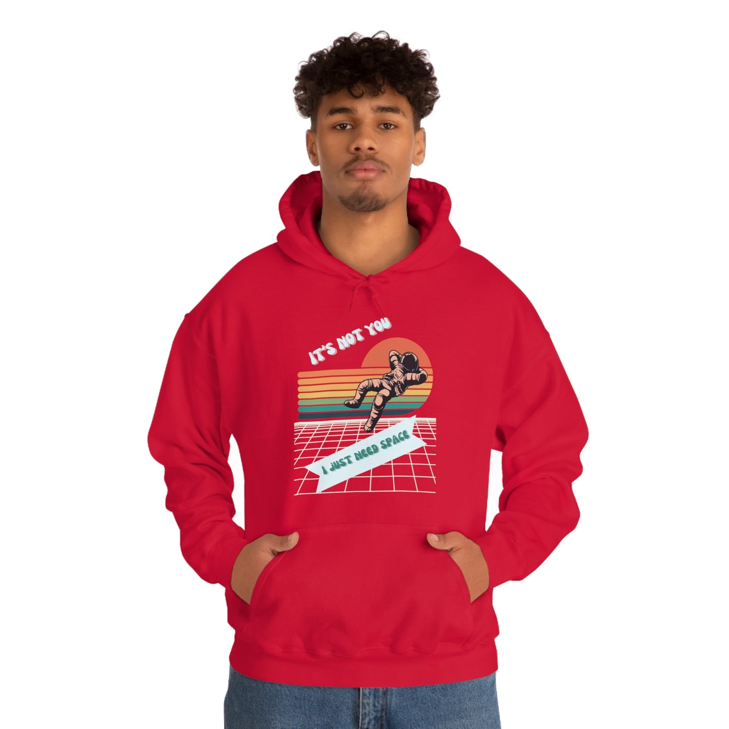I NEED SPACE- Unisex Heavy Blend Hooded Sweatshirt (VARIETY OF COLORS)