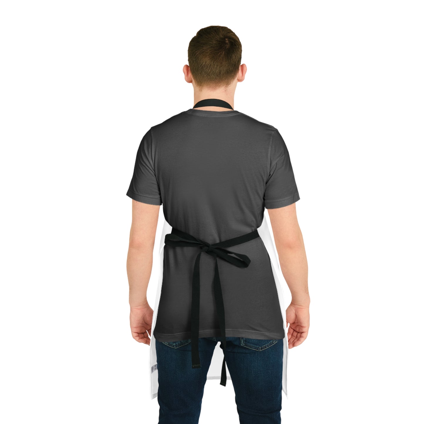 PARIS AT NIGHT- Apron (AOP) (WHITE)"Great Gift for Paris Travel Goals"