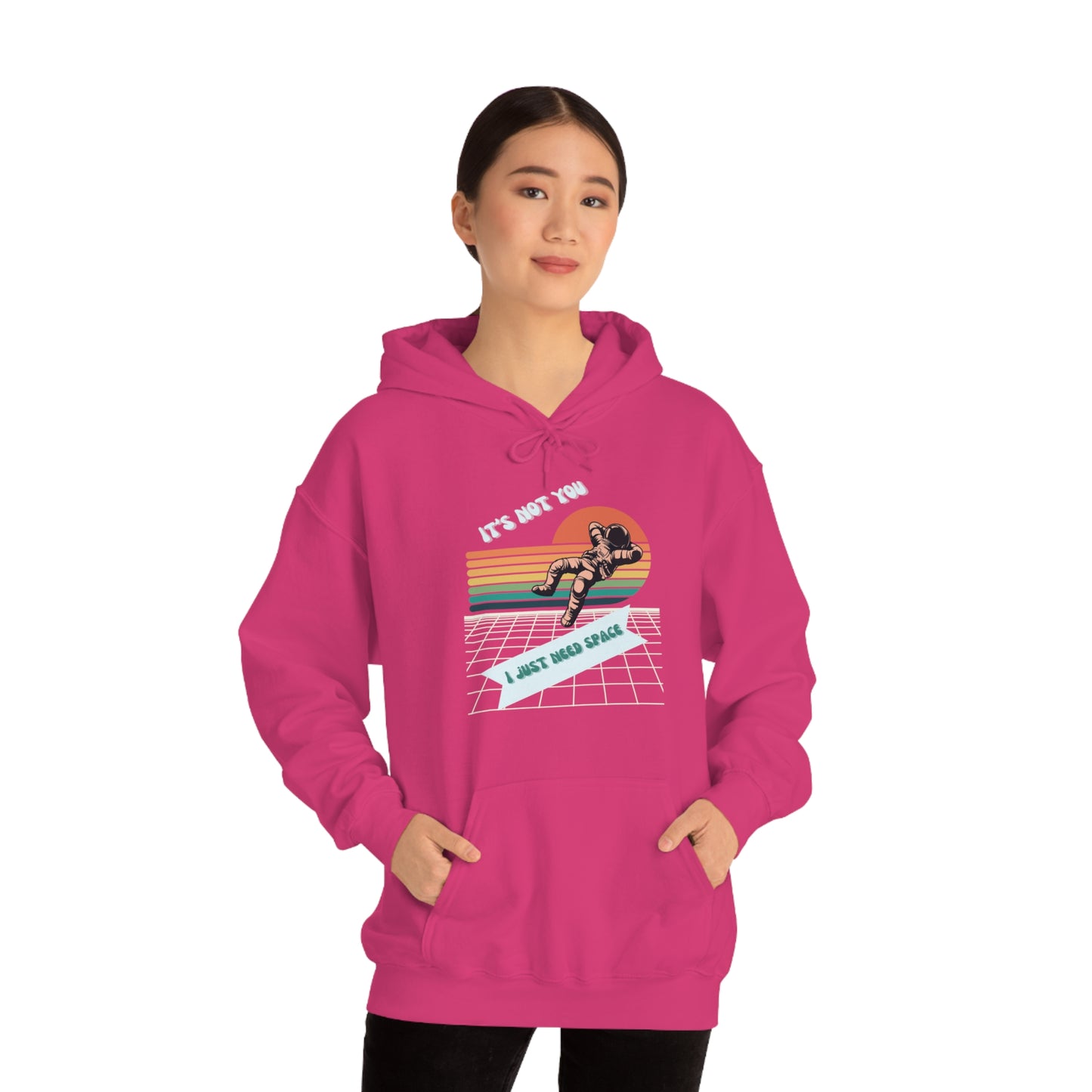 I NEED SPACE- Unisex Heavy Blend Hooded Sweatshirt (VARIETY OF COLORS)