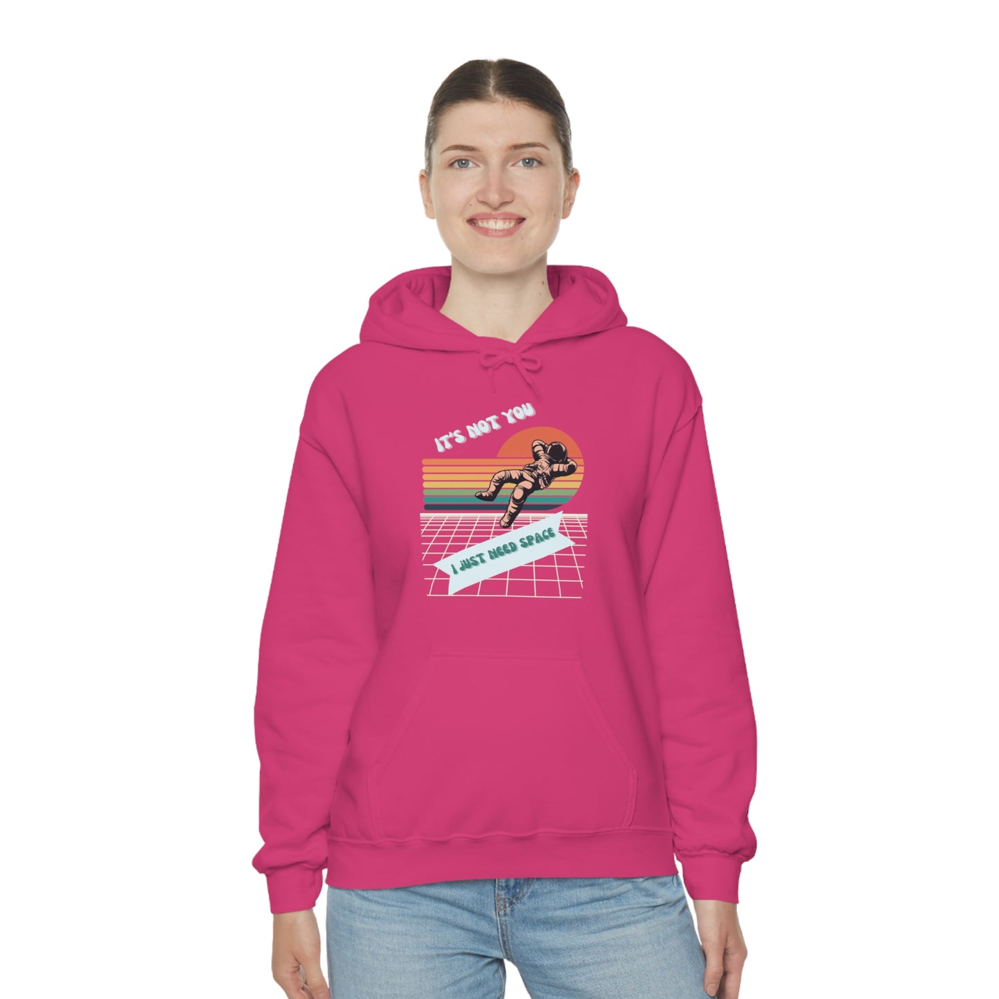 I NEED SPACE- Unisex Heavy Blend Hooded Sweatshirt (VARIETY OF COLORS)