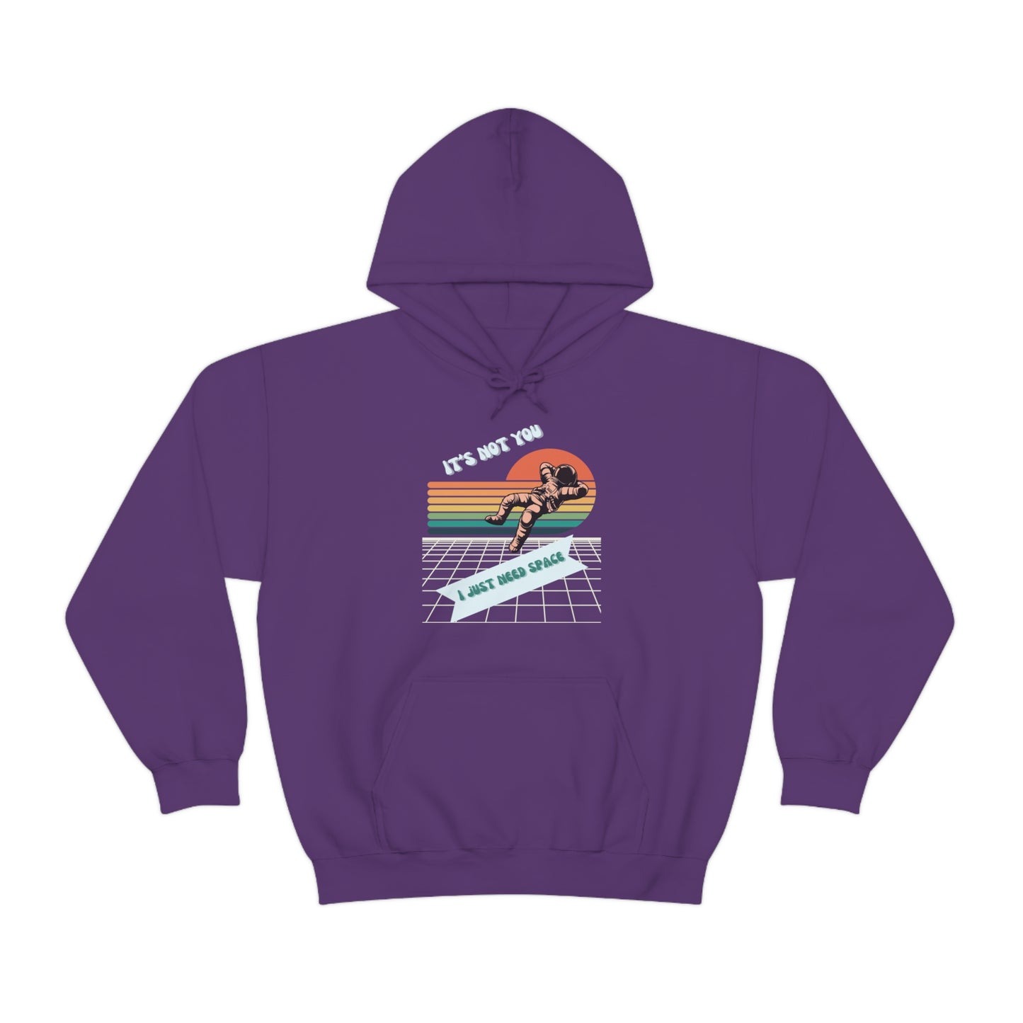 I NEED SPACE- Unisex Heavy Blend Hooded Sweatshirt (VARIETY OF COLORS)