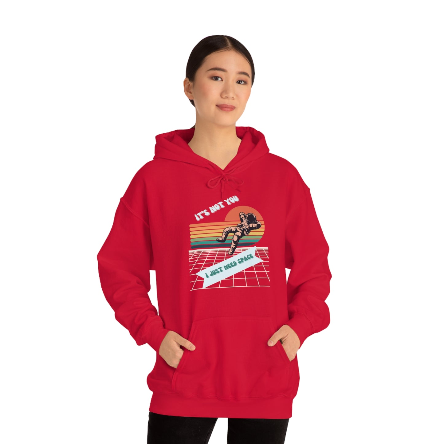 I NEED SPACE- Unisex Heavy Blend Hooded Sweatshirt (VARIETY OF COLORS)