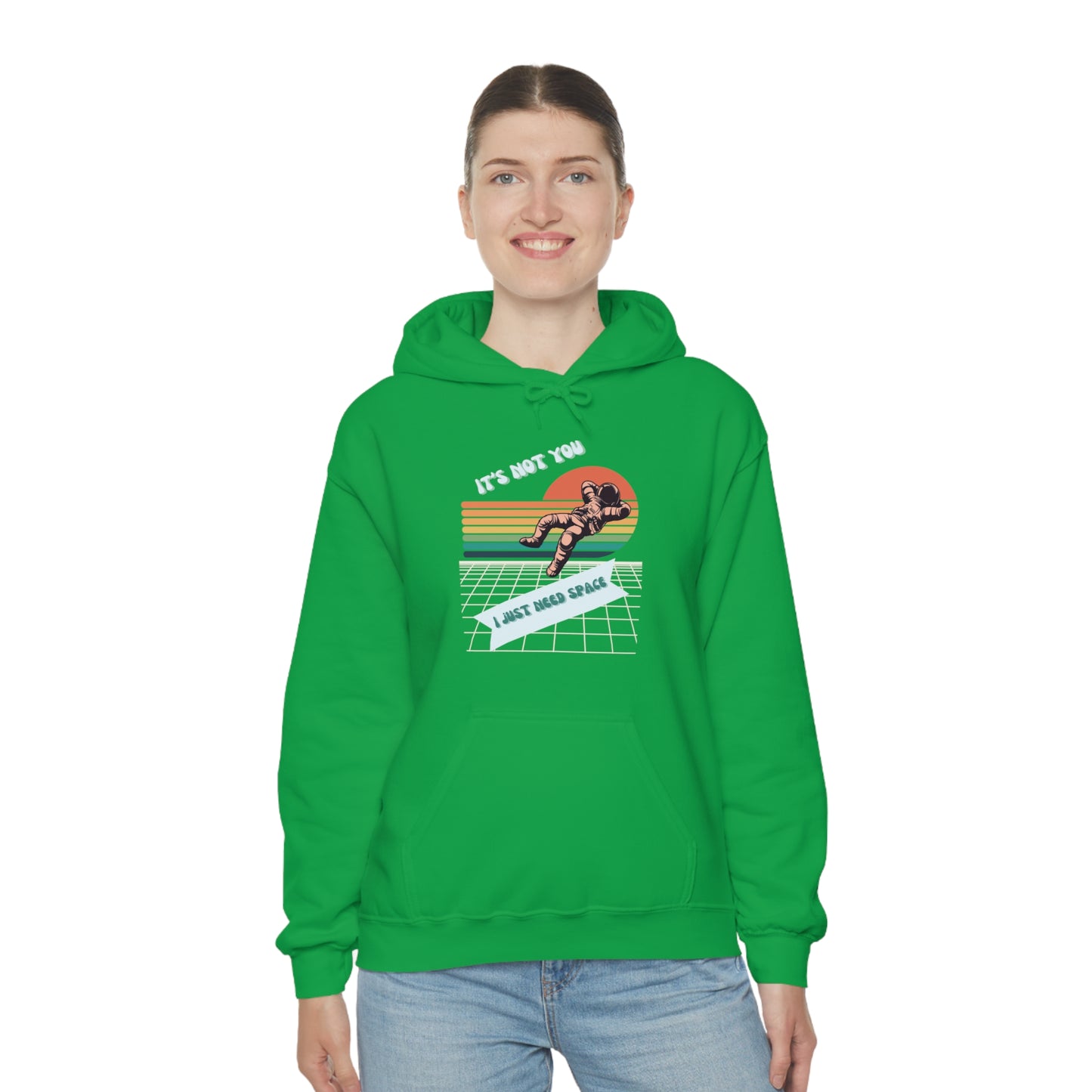 I NEED SPACE- Unisex Heavy Blend Hooded Sweatshirt (VARIETY OF COLORS)