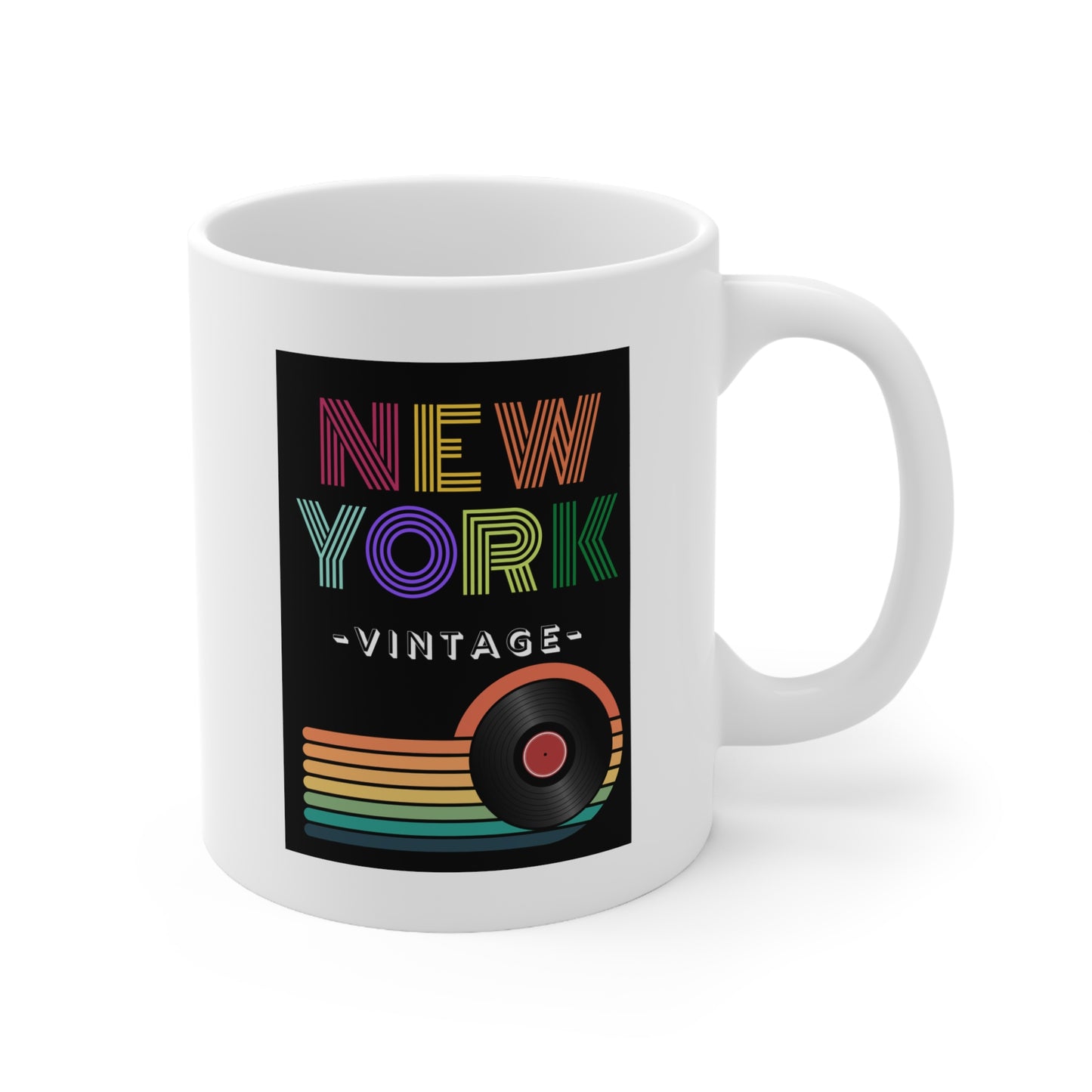 NEW YORK VINTAGE- Ceramic Mug 11oz