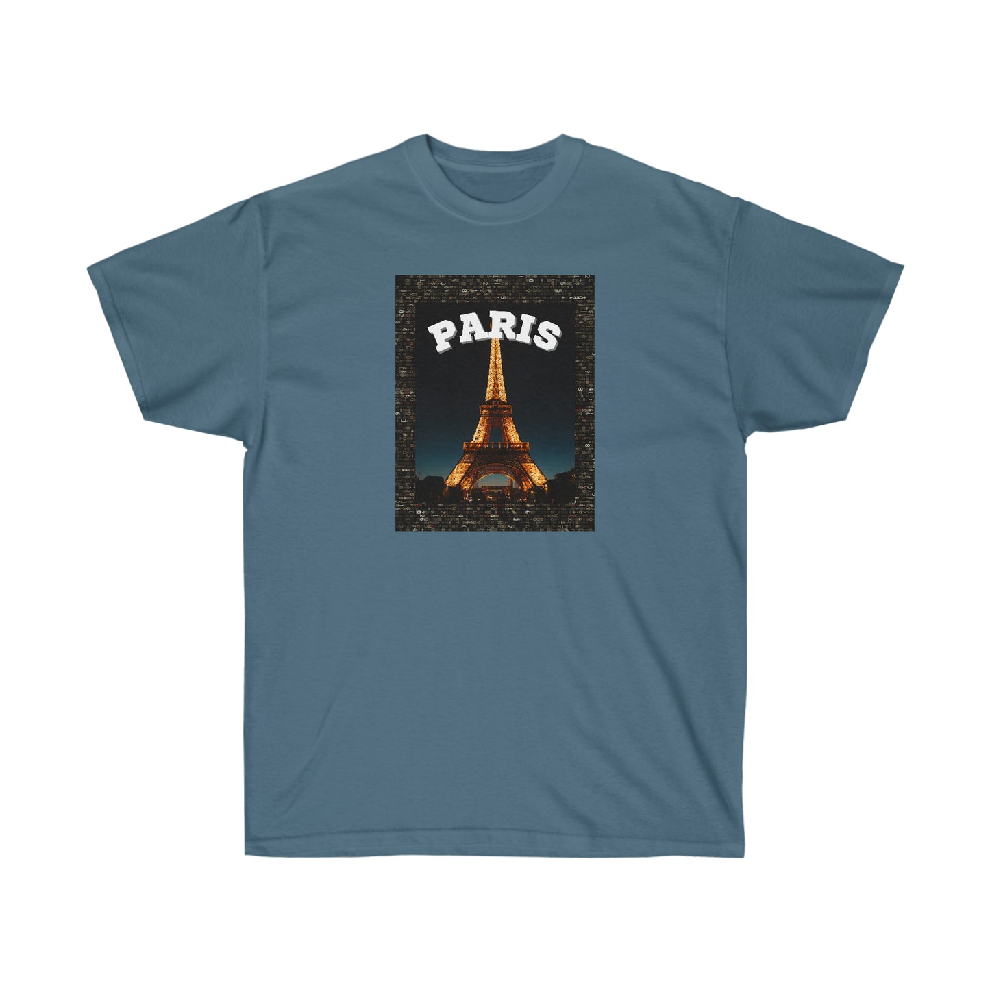Paris At Night- T Shirt (VARIETY OF COLORS) PARIS Without The TSA Pat Down!