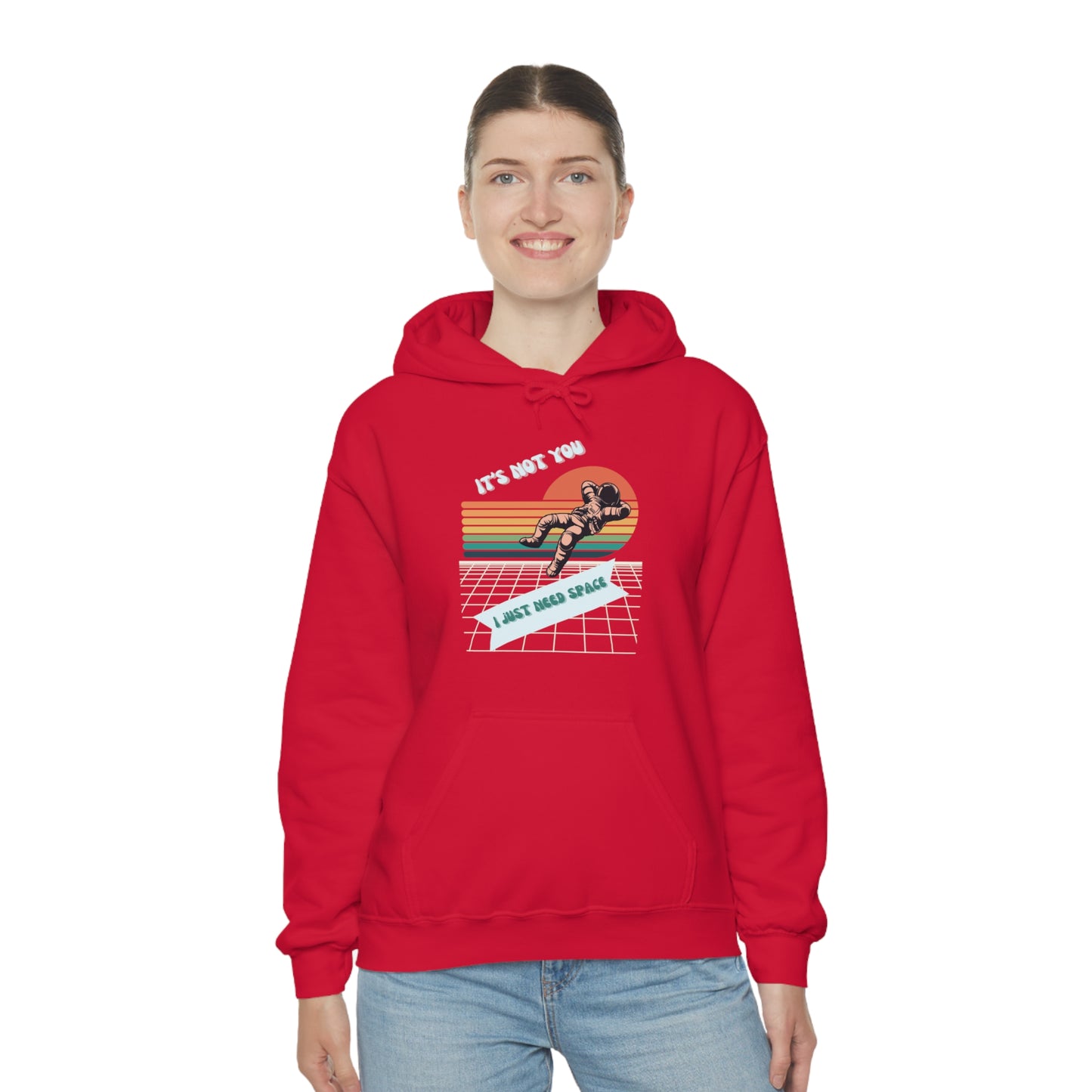 I NEED SPACE- Unisex Heavy Blend Hooded Sweatshirt (VARIETY OF COLORS)