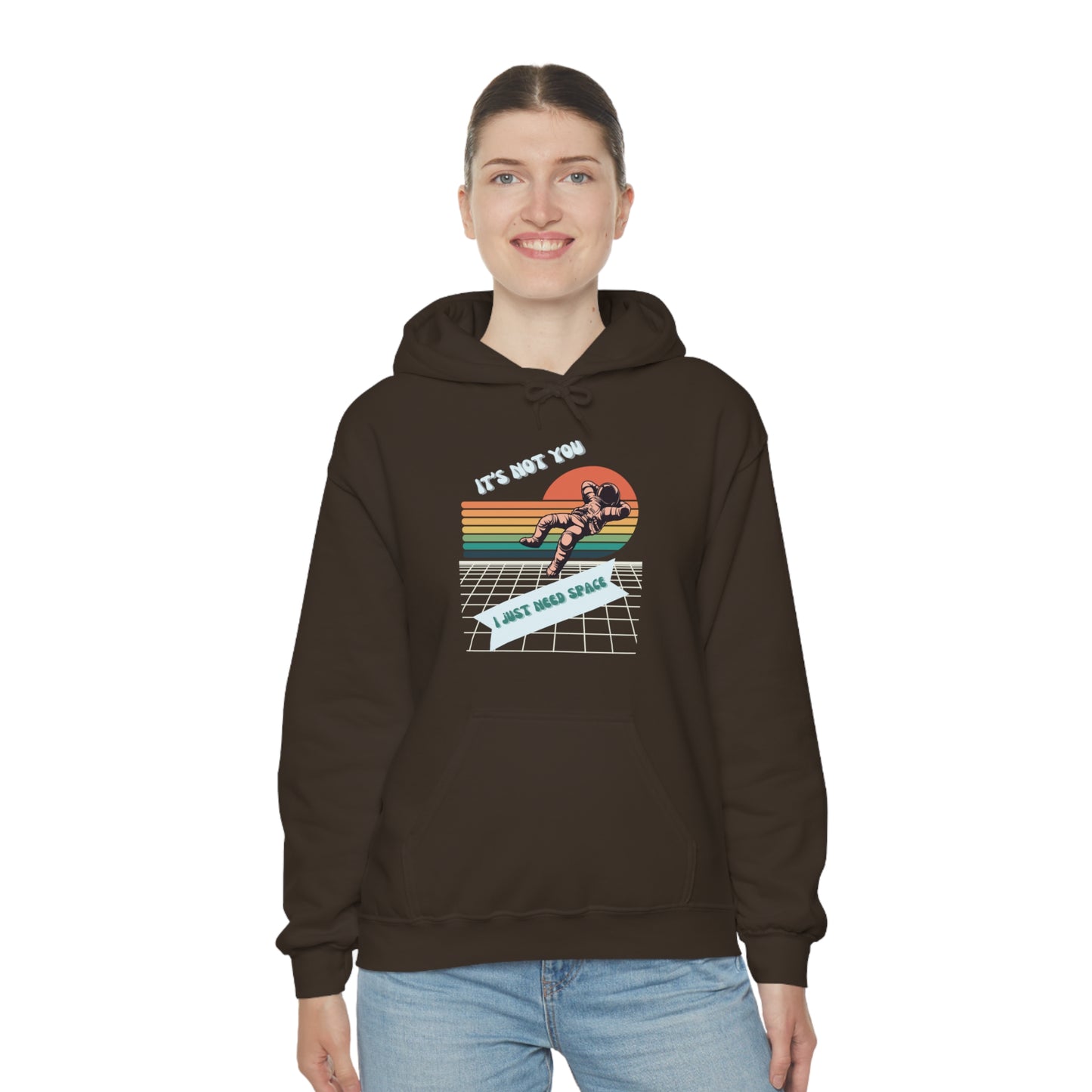 I NEED SPACE- Unisex Heavy Blend Hooded Sweatshirt (VARIETY OF COLORS)