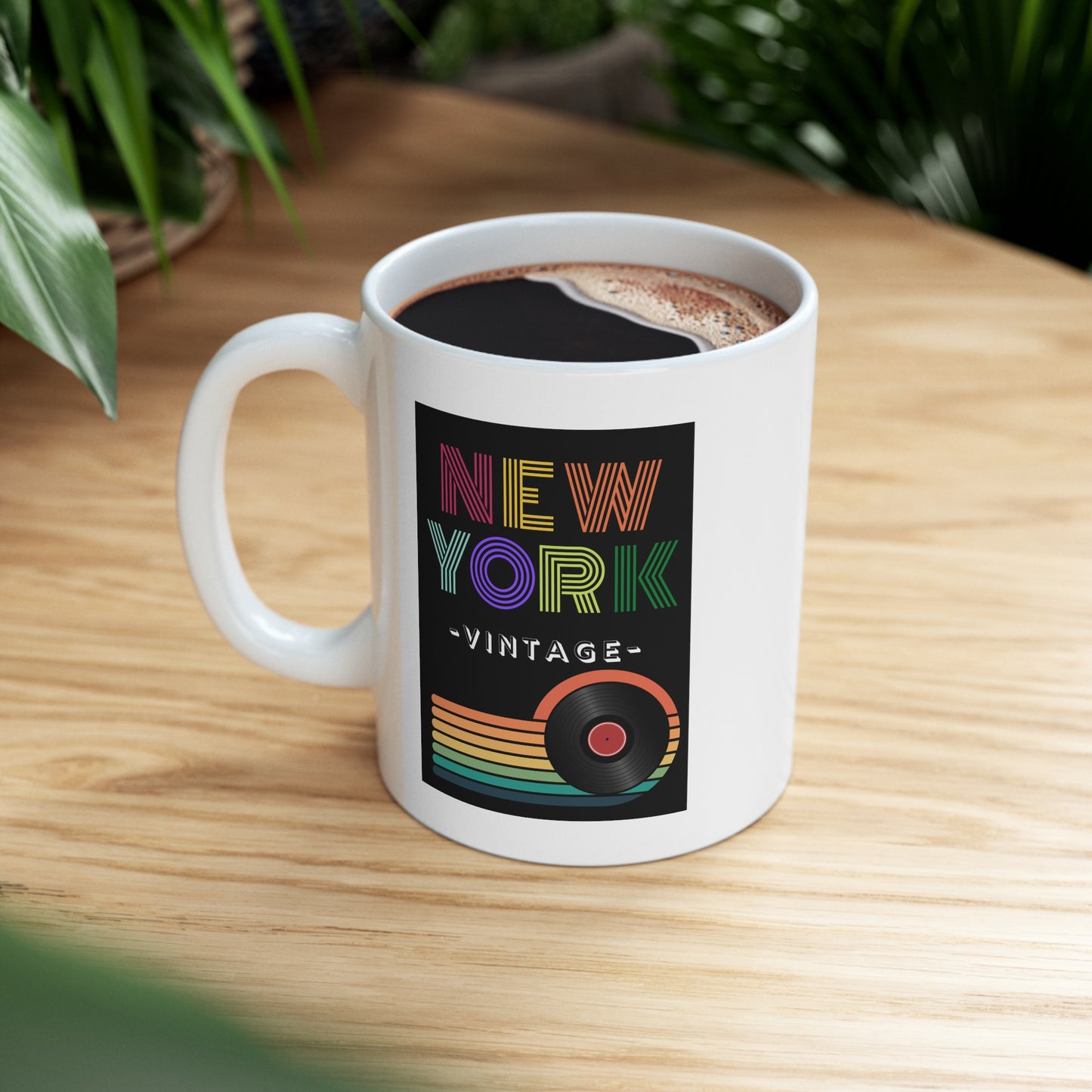 NEW YORK VINTAGE- Ceramic Mug 11oz