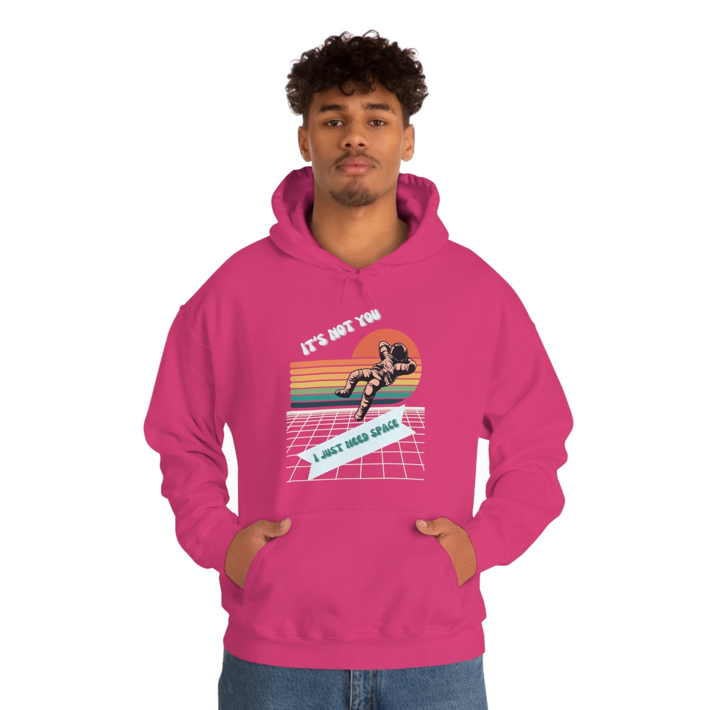 I NEED SPACE- Unisex Heavy Blend Hooded Sweatshirt (VARIETY OF COLORS)