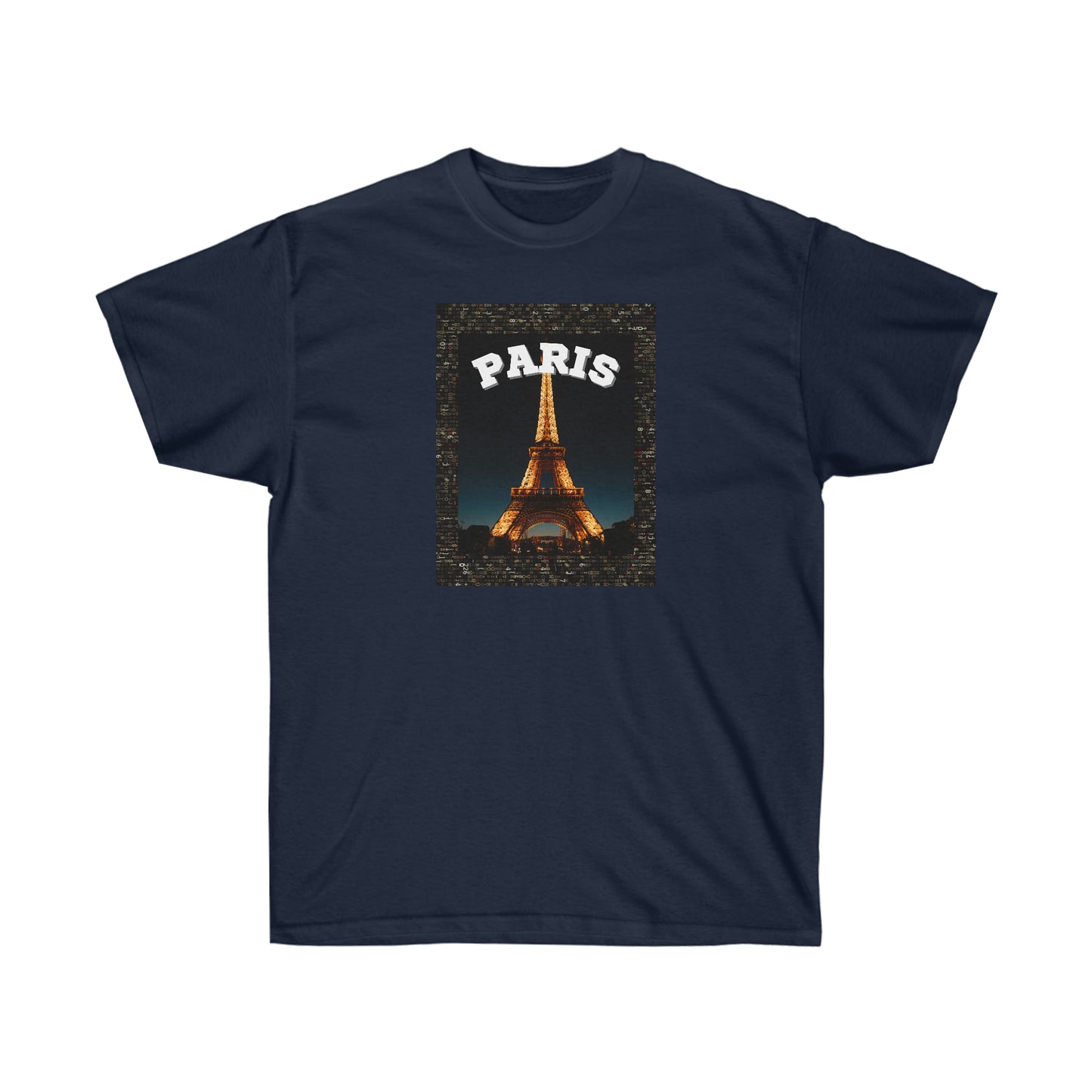 Paris At Night- T Shirt (VARIETY OF COLORS) PARIS Without The TSA Pat Down!