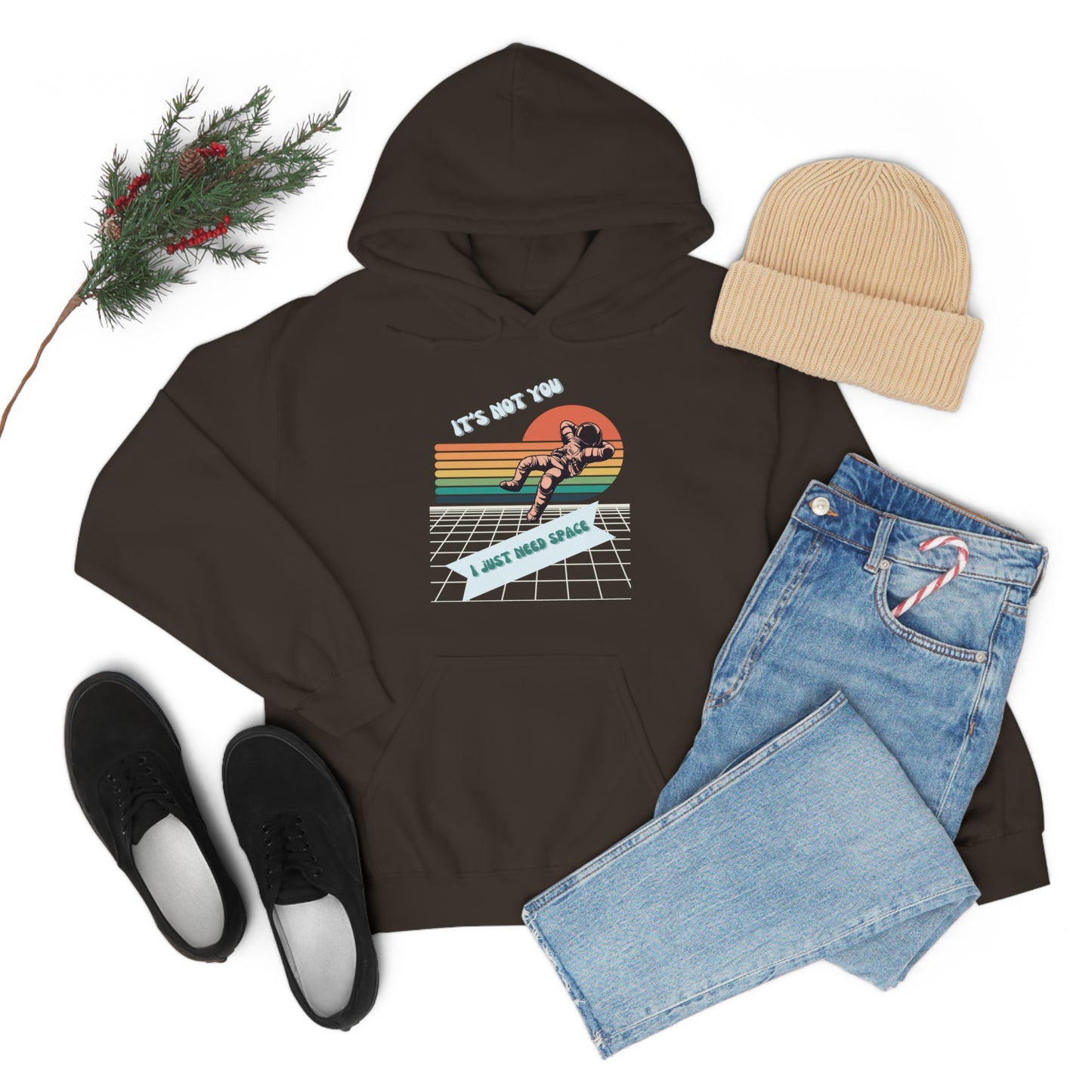 I NEED SPACE- Unisex Heavy Blend Hooded Sweatshirt (VARIETY OF COLORS)