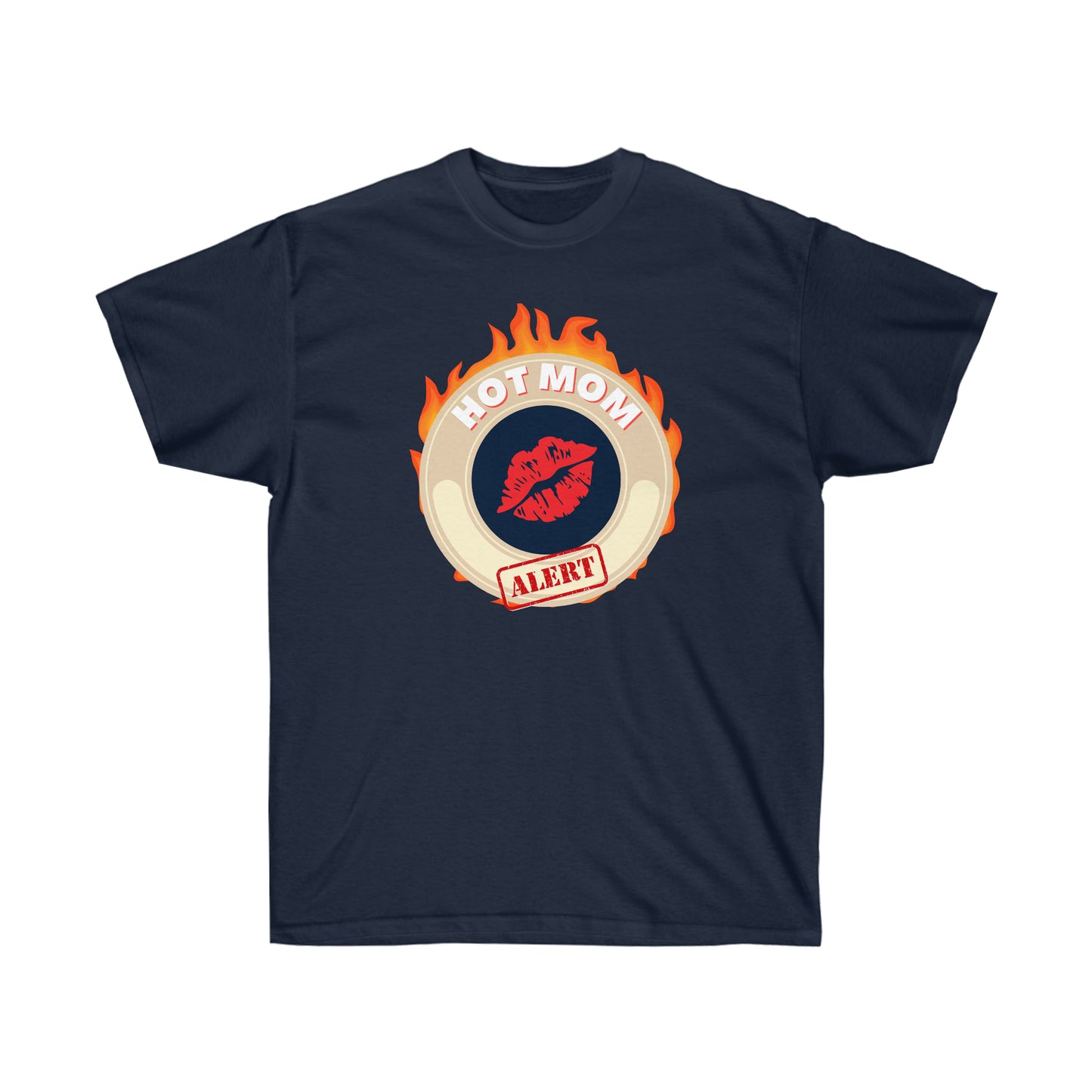 HOT MOM ALERT- T Shirt (VARIETY OF COLORS)