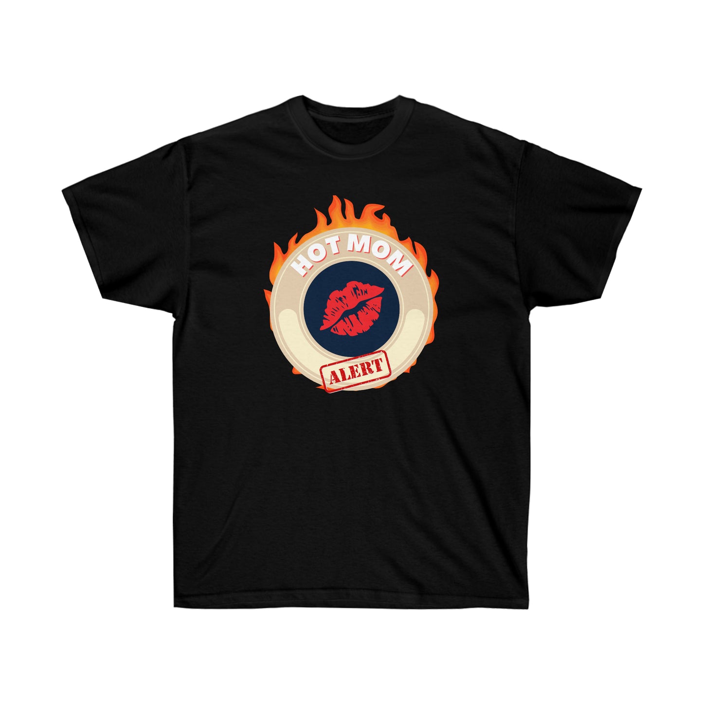 HOT MOM ALERT- T Shirt (VARIETY OF COLORS)