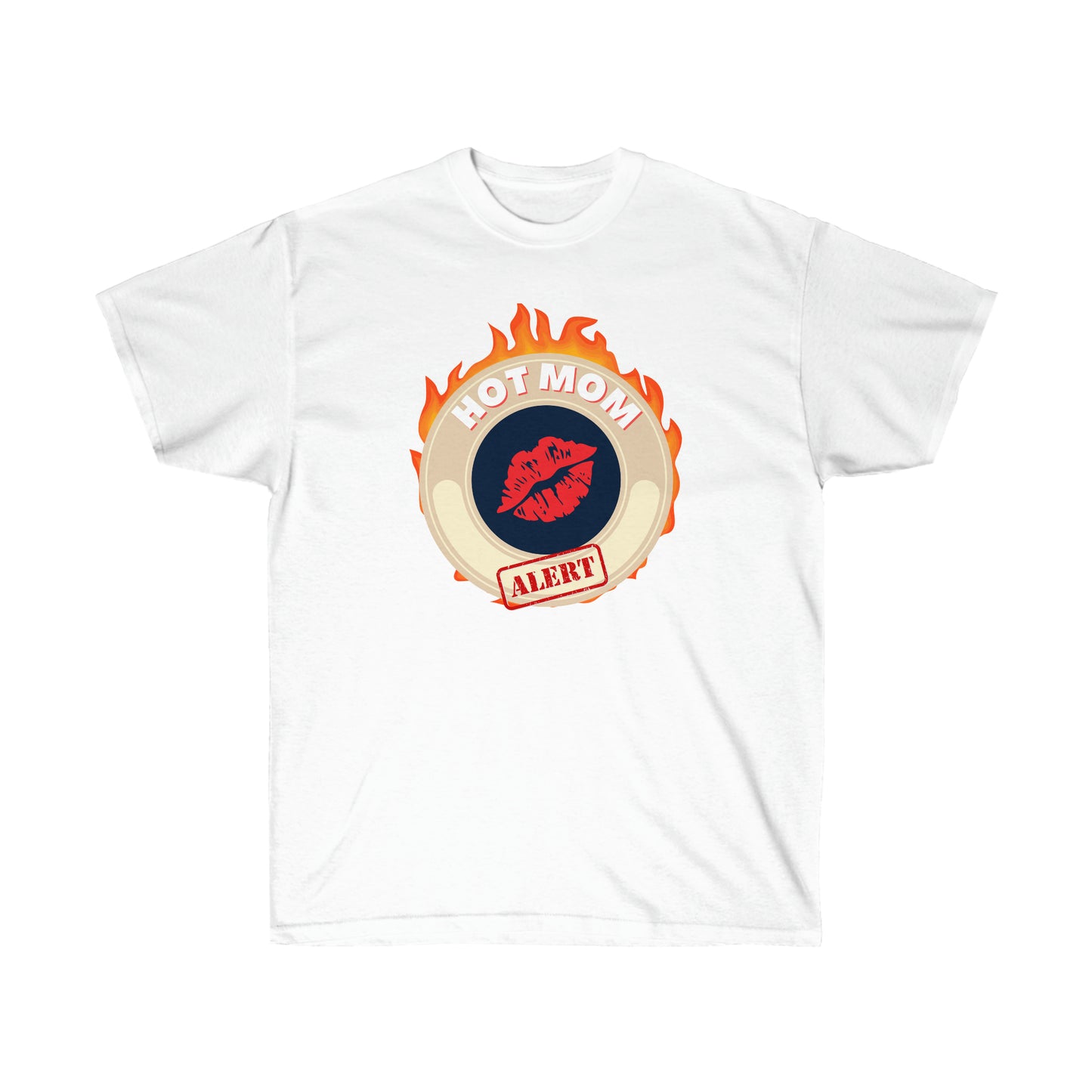 HOT MOM ALERT- T Shirt (VARIETY OF COLORS)