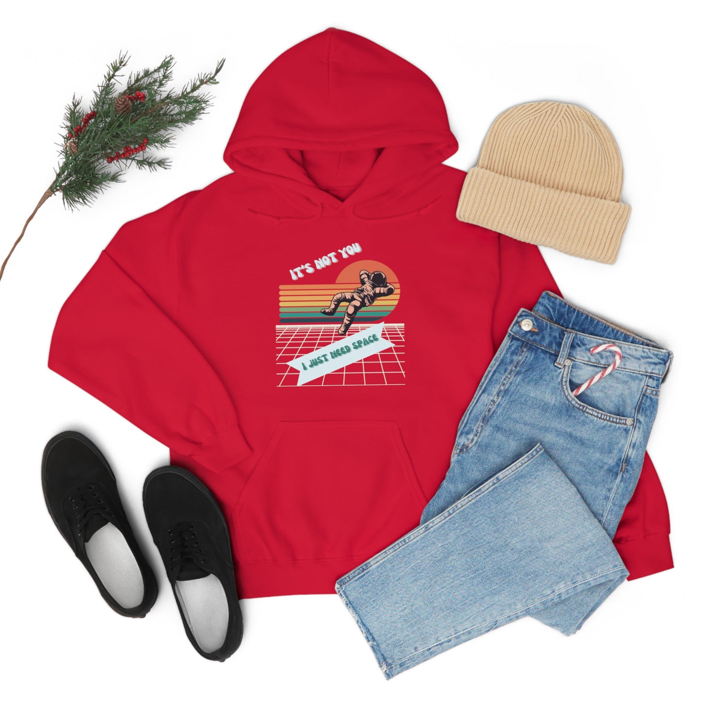 I NEED SPACE- Unisex Heavy Blend Hooded Sweatshirt (VARIETY OF COLORS)