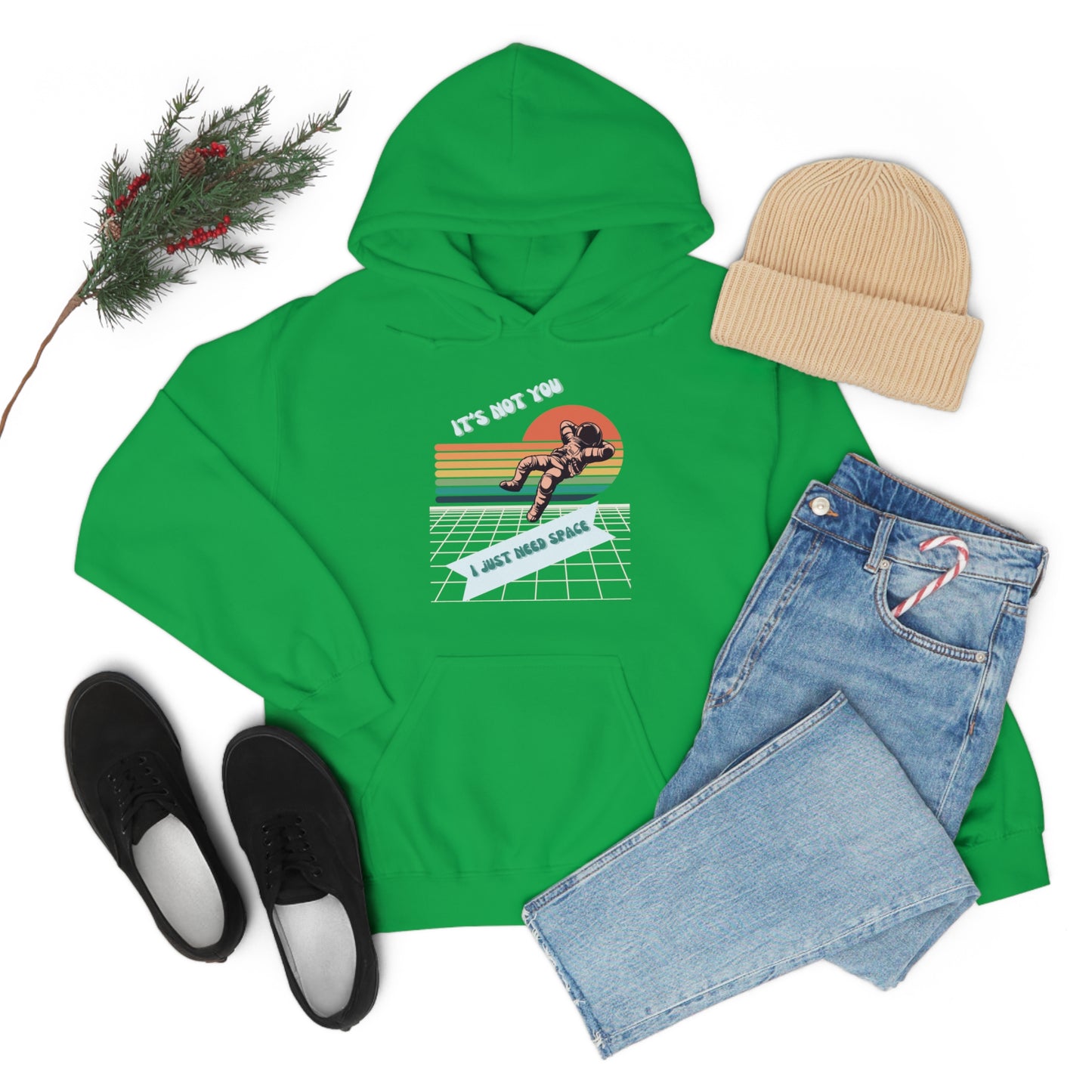 I NEED SPACE- Unisex Heavy Blend Hooded Sweatshirt (VARIETY OF COLORS)
