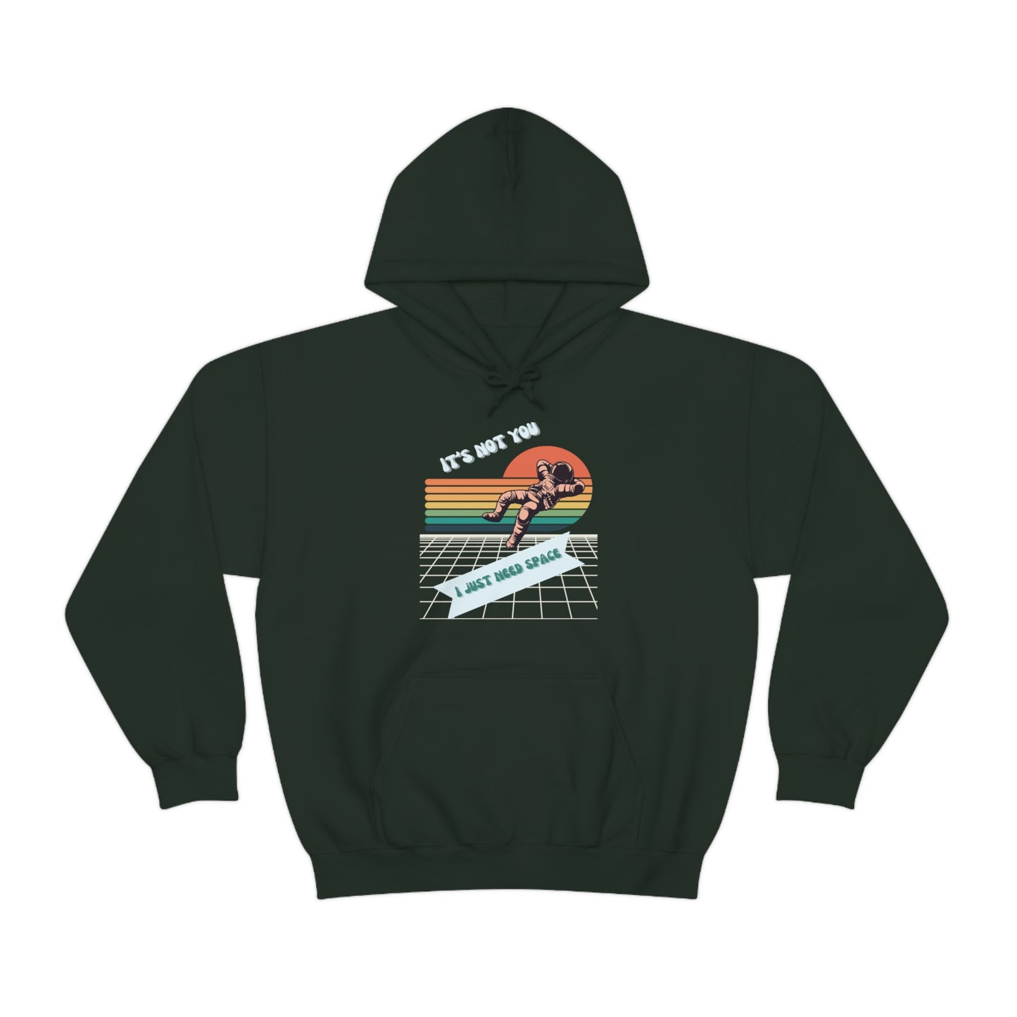 I NEED SPACE- Unisex Heavy Blend Hooded Sweatshirt (VARIETY OF COLORS)