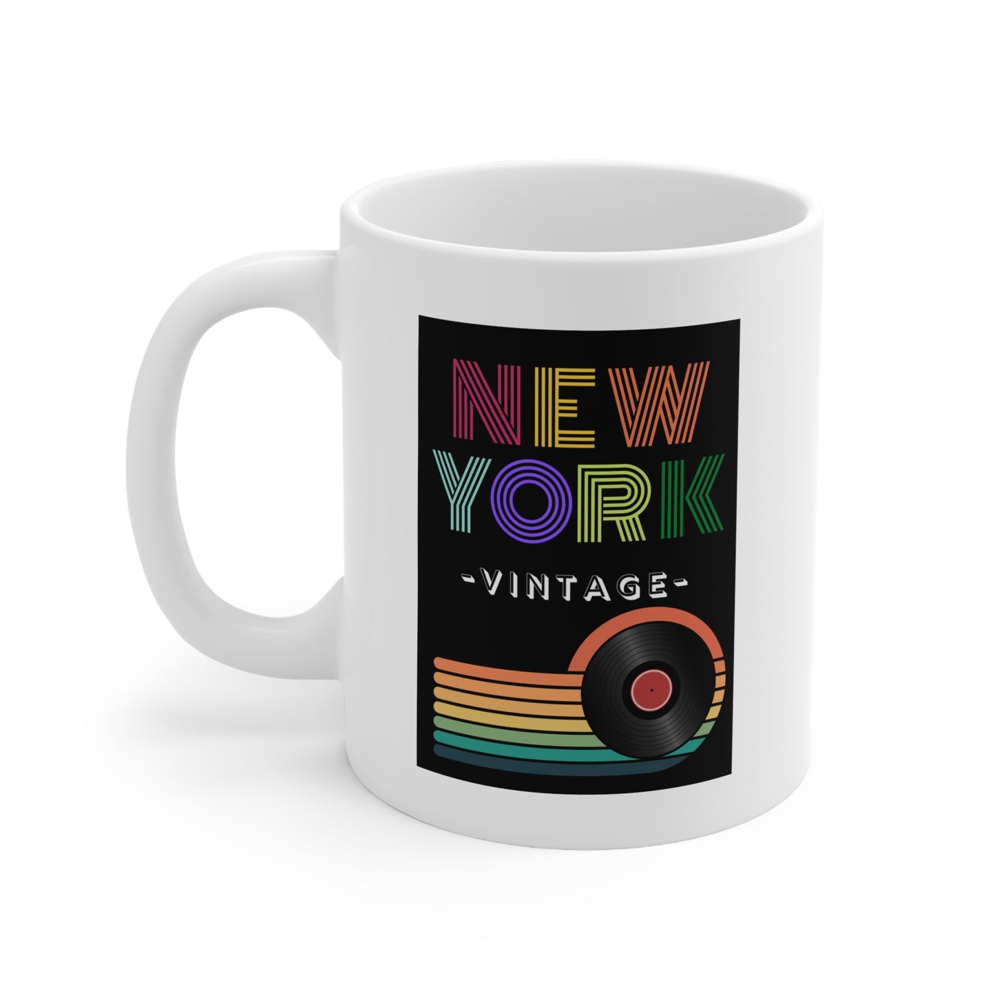 NEW YORK VINTAGE- Ceramic Mug 11oz