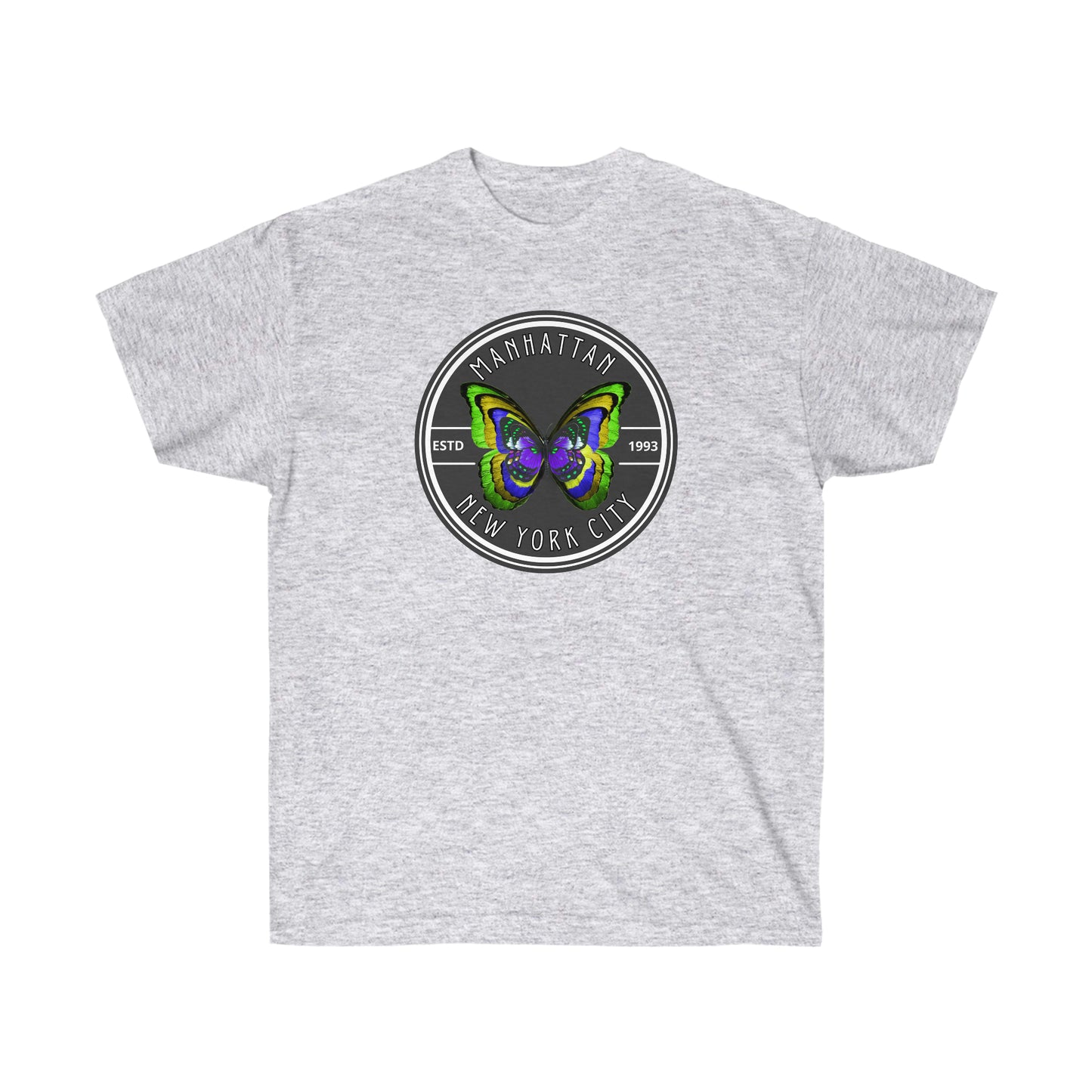MANHATTAN NYC- T Shirt (VARIETY OF COLORS) “New York City Shirt Full of Rizz, Skyline & Subway Vibes”
