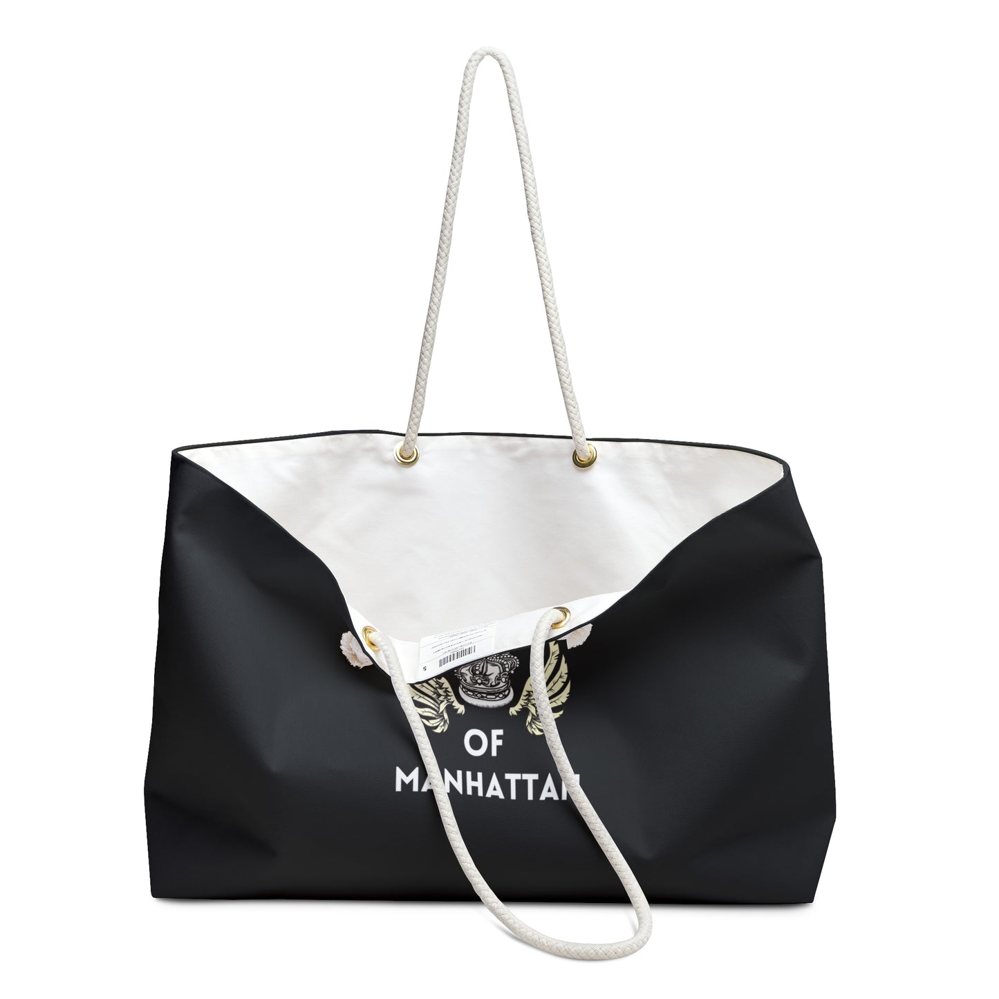 Royalty of Manhattan- Weekender Bag (GREY)-"Because Ordinary Bags Are Boring"