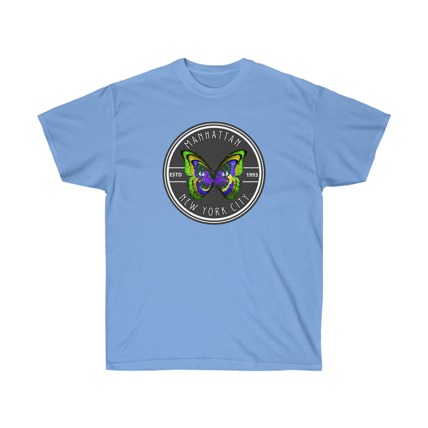 MANHATTAN NYC- T Shirt (VARIETY OF COLORS) “New York City Shirt Full of Rizz, Skyline & Subway Vibes”