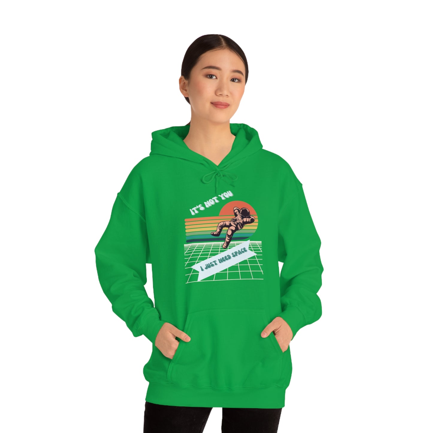 I NEED SPACE- Unisex Heavy Blend Hooded Sweatshirt (VARIETY OF COLORS)