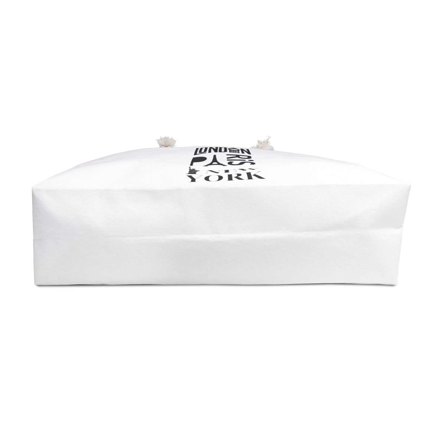 LONDON-PARIS-NEW YORK- Weekender Bag (WHITE)
