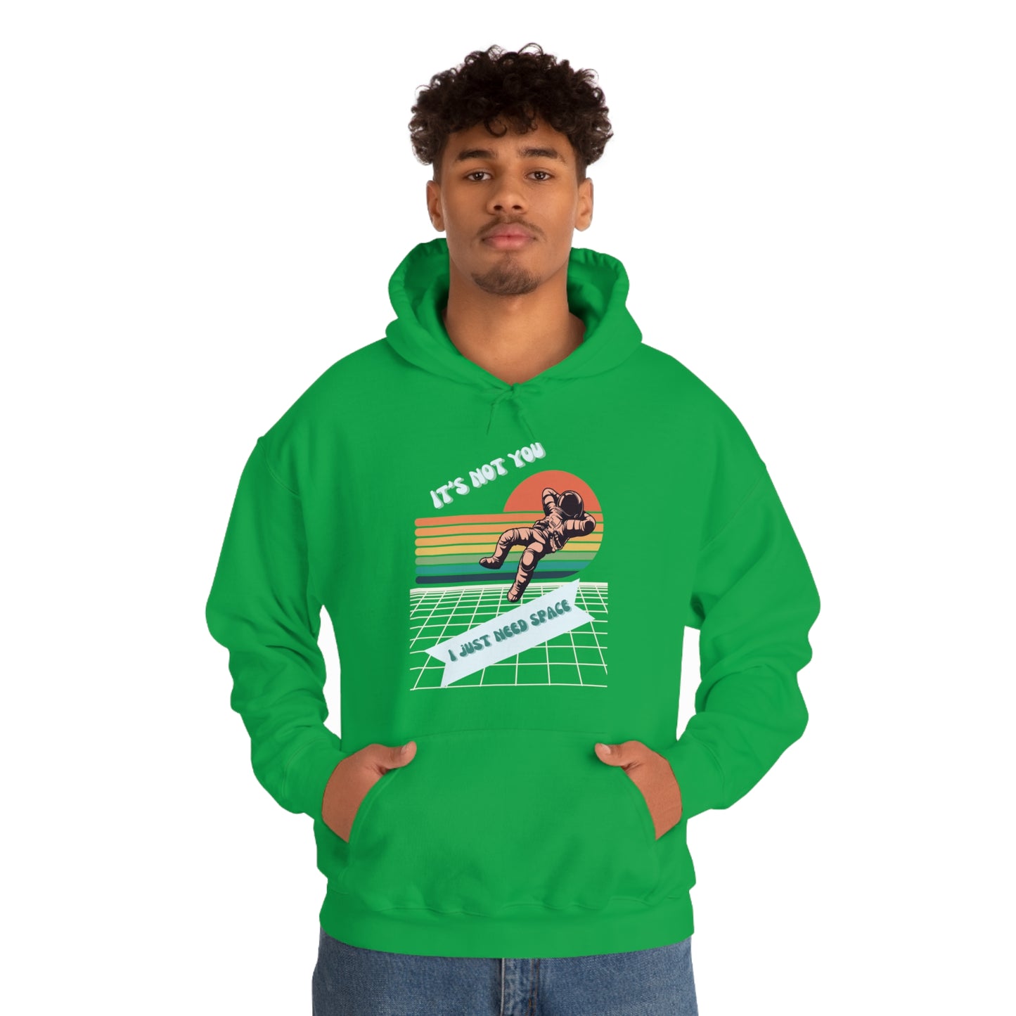 I NEED SPACE- Unisex Heavy Blend Hooded Sweatshirt (VARIETY OF COLORS)