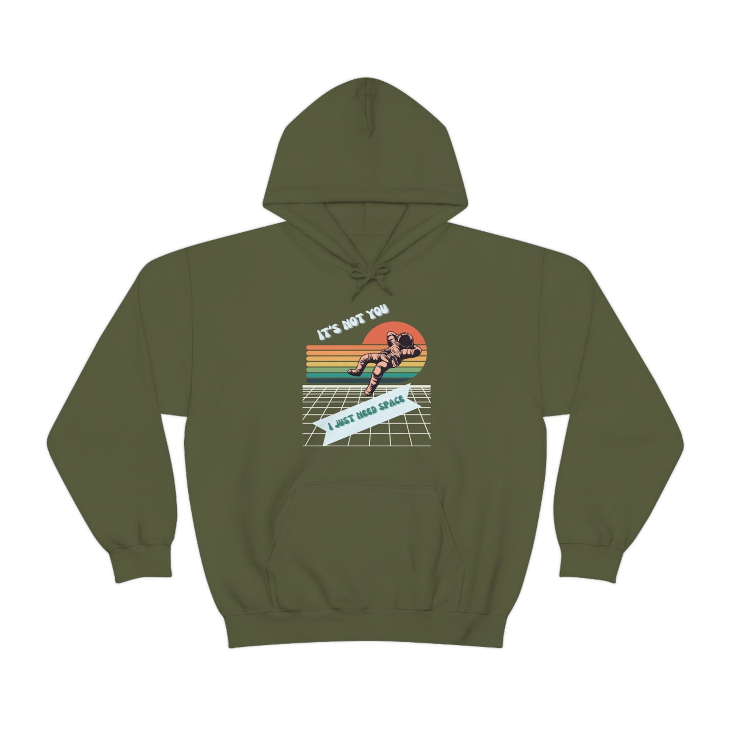 I NEED SPACE- Unisex Heavy Blend Hooded Sweatshirt (VARIETY OF COLORS)