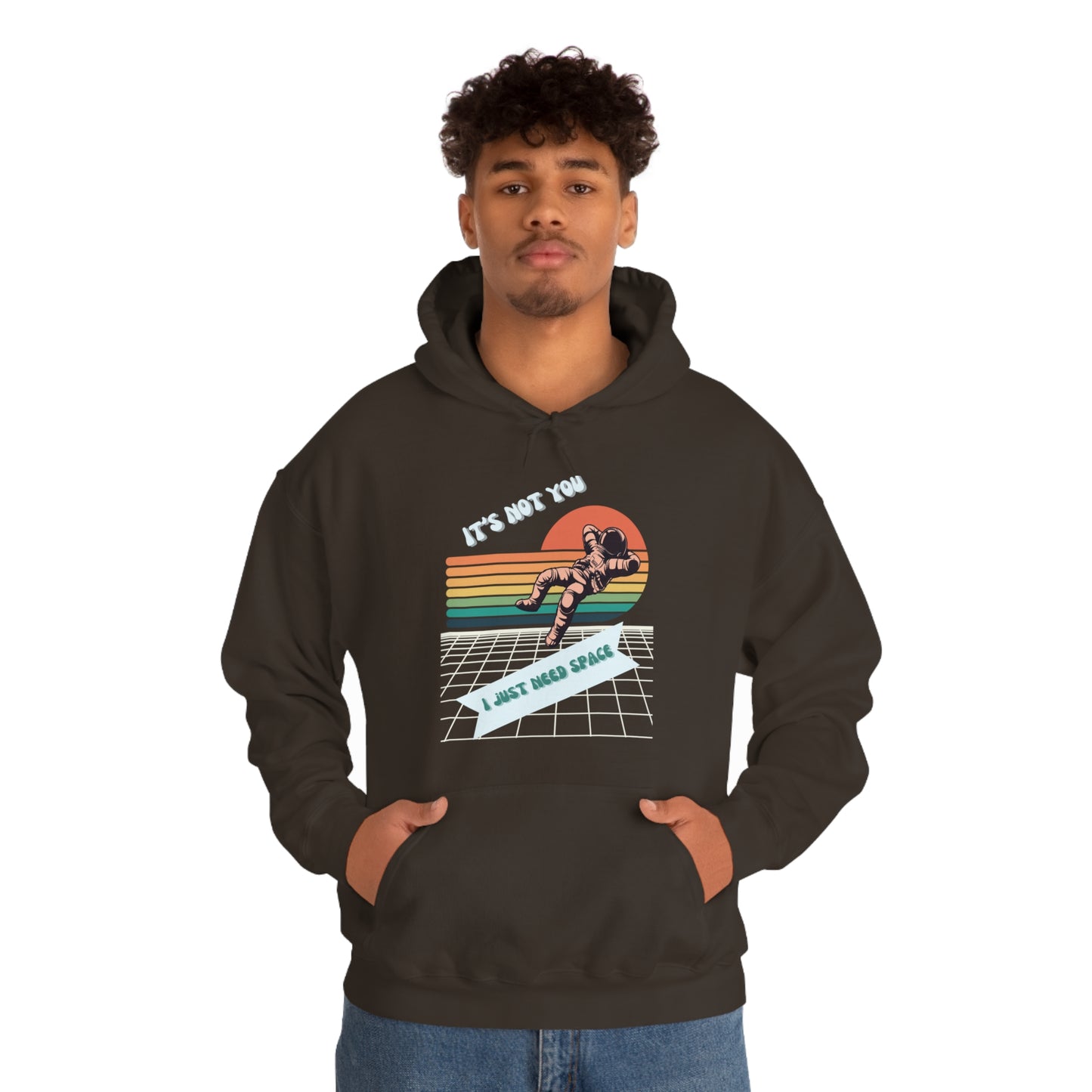 I NEED SPACE- Unisex Heavy Blend Hooded Sweatshirt (VARIETY OF COLORS)