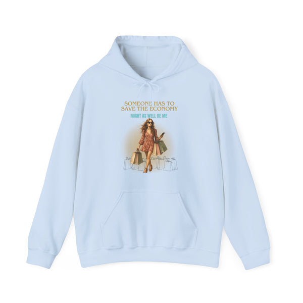 SAVING THE ECONOMY- Unisex Heavy Blend Hooded Sweatshirt (VARIETY OF COLORS)