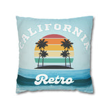 CALIFORNIA RETRO- Bohemian Design Square Pillowcase (COVER ONLY)- Artistic Home Decor
