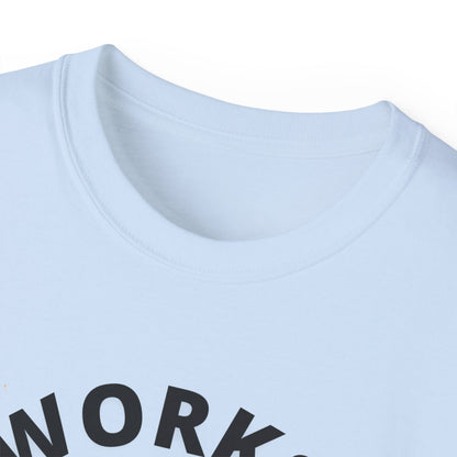 "WORKS ONE DAY A YEAR-ICON"- - SANTA T Shirt (VARIETY OF COLORS) "Holiday Slacker"