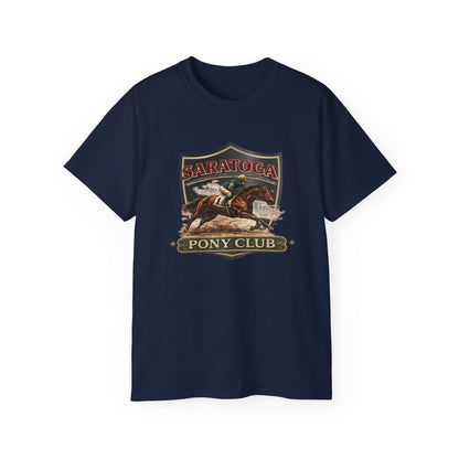 SARATOGA PONY CLUB - T-Shirt (VARIETY OF COLORS)