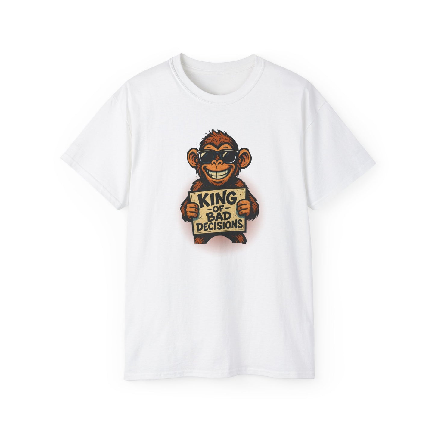 KING of BAD DECISIONS - T Shirt (variety Of Colors)“Funny T-Shirt With Zero Regrets and Maximum Vibes”